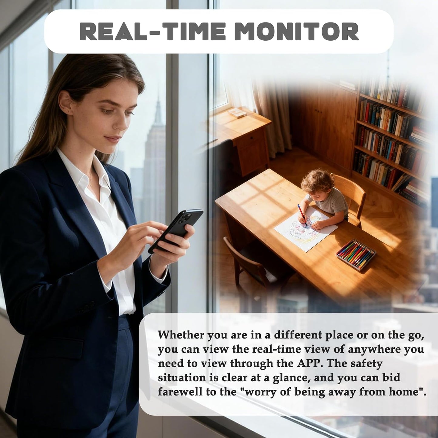 Smoke Detector Hidden Camera Wireless Spy Nanny Cam 1080P FHD WiFi Cameras with Real-Time View Motion Detection Night Vision for Home Indoor Security No Audio