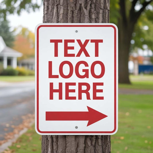 Custom Metal Sign Outdoor, Personalized Metal Signs for Office, Business, Home, 18x14 Inches, Rust Free .040 Aluminum