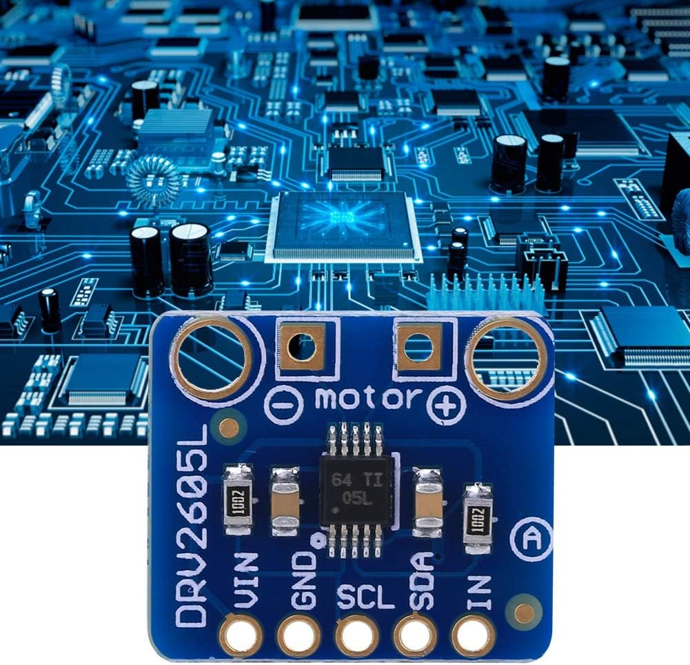 Haptic Motor Controller Haptic Motor Driver Module with IN General Pin DRV2605L Module Control Haptic Motors I2C Clock Pin