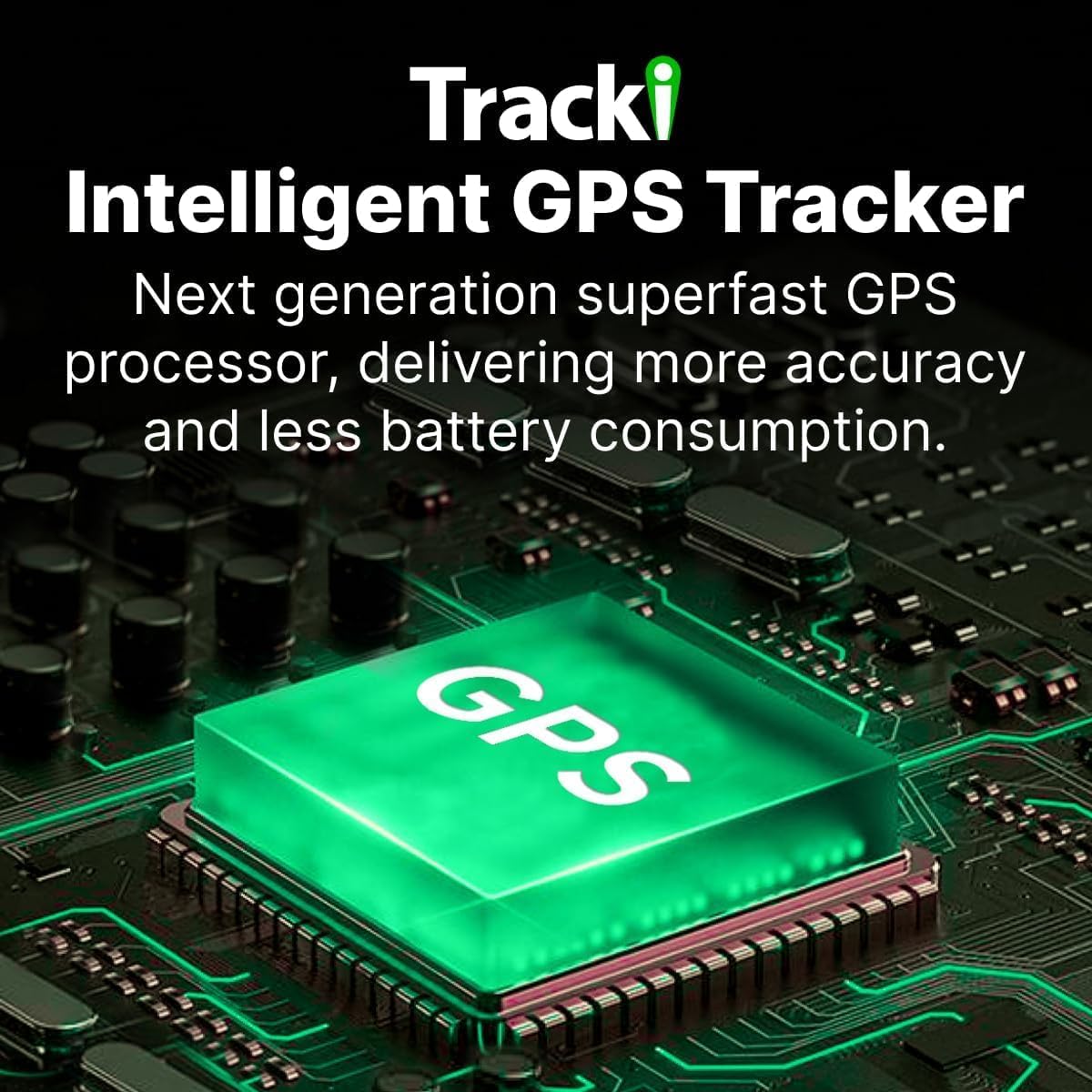 Tracki GPS Tracker for Vehicles, Car, Kids. Subscription Needed. US-Made Tech. 4G LTE GPS Tracking Device. Unlimited Distance, US & Worldwide. Small (Tracker) (Tracker 6-mo Subscription Incl.)