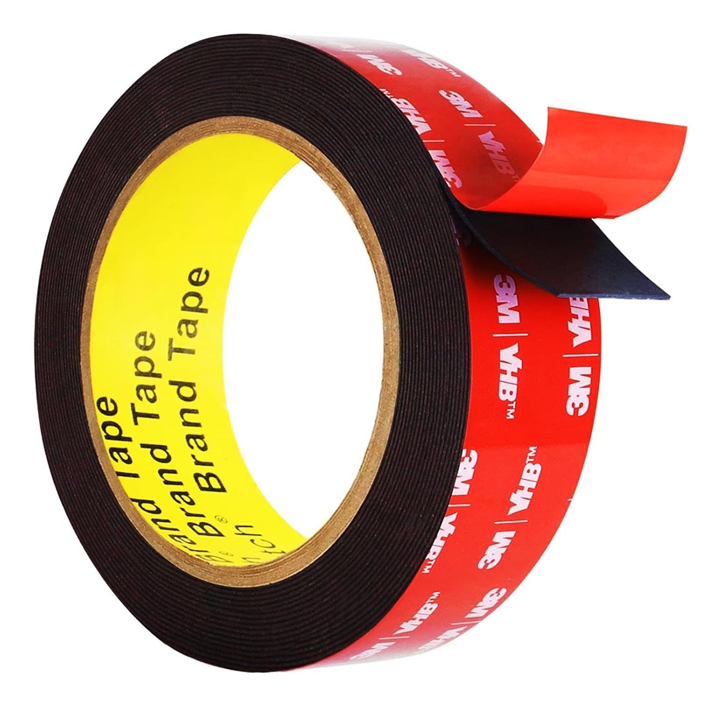 Double Sided Tape Heavy Duty, Adhesive Mounting Tape 1 in x 15.5 ft, Waterproof and Temperature Resistant Adhesive Strip Tape for Indoor, Outdoor, Automotive Trim, Home Decor