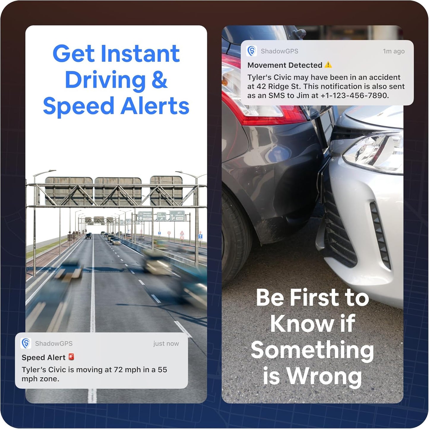 Real-Time OBD2 GPS Car Tracker – $12/Month with 1 Prepaid Year – Plug & Play Device for Families, Teens & Businesses with Trip History, Driving Alerts & GeoFence – Accurate, Easy Setup