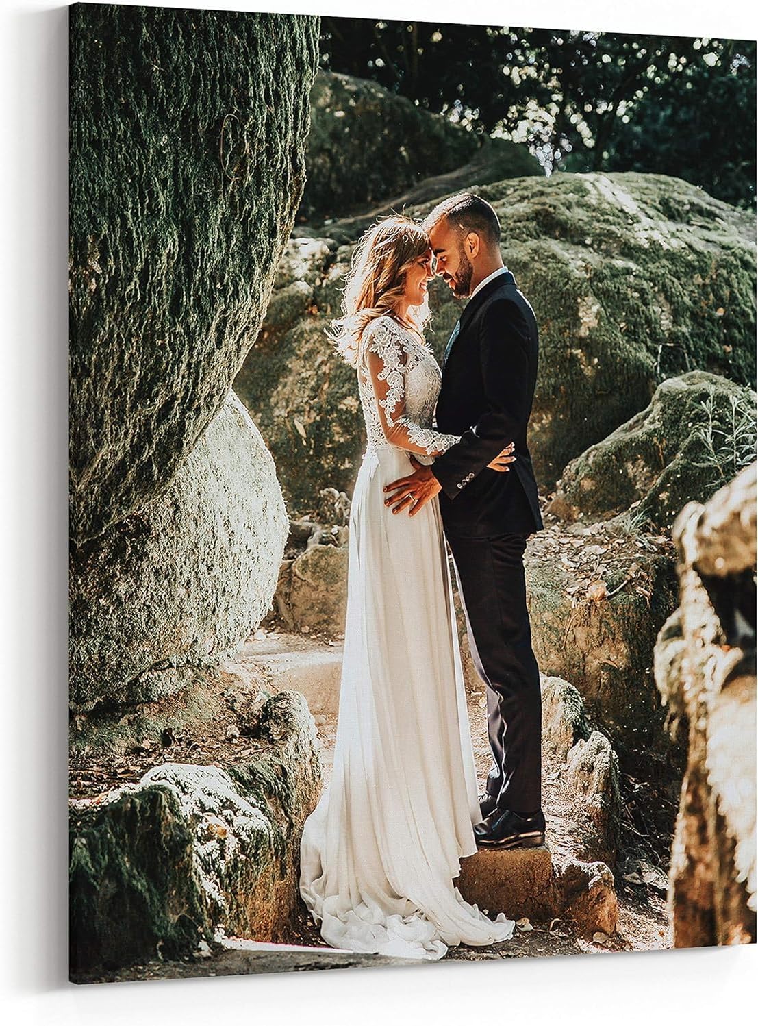 P&L ART. Personalized Custom Canvas Prints: Photo On Canvas Transform Your Photos into Stunning Framed Wall Art Digitally Printed Photo To Canvas Ideal for Home Decor Gifts Keepsakes 11X14