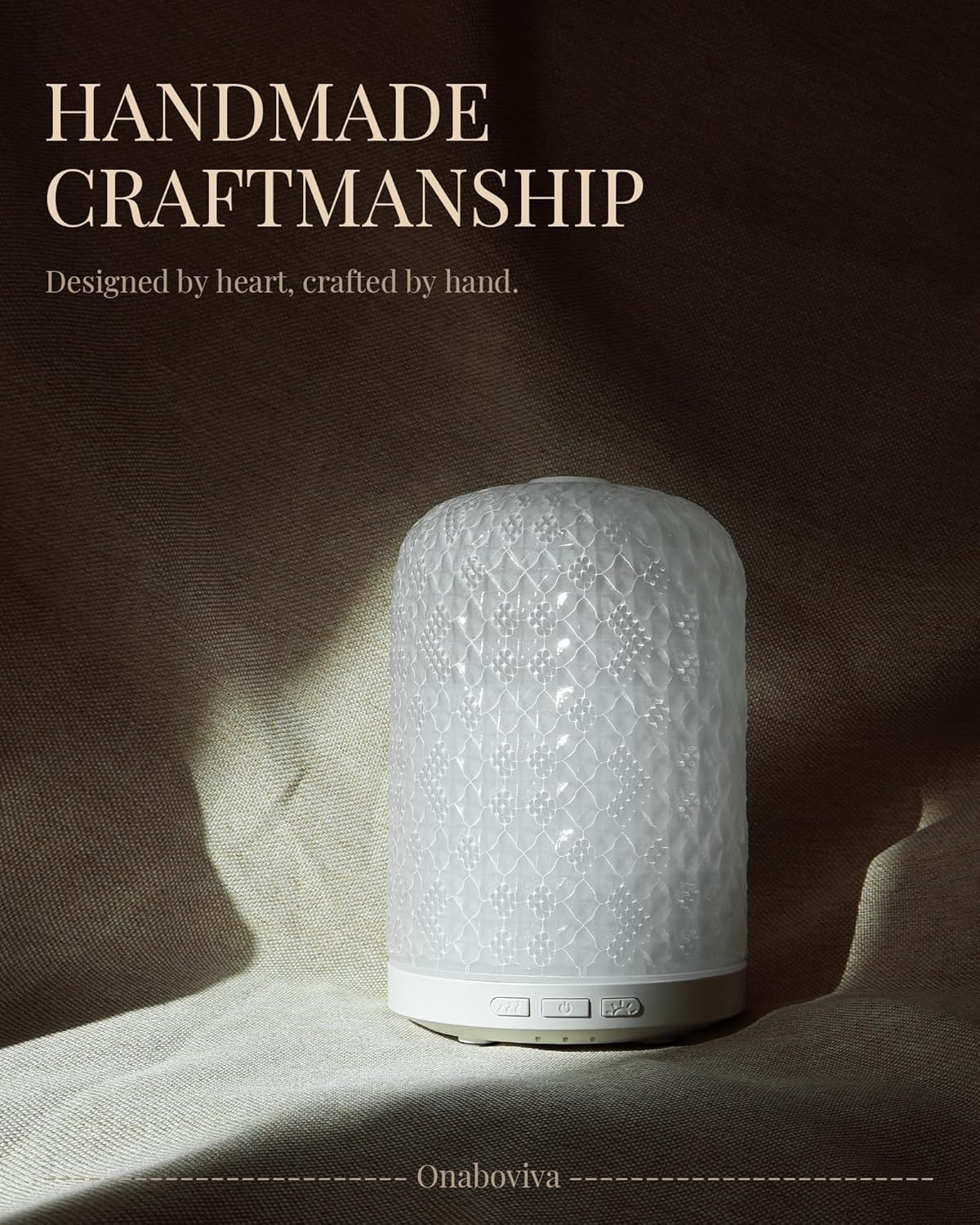 Essential Oil Diffuser – 2.4MHz Ultrasonic Aromatherapy Diffuser, Health Night Light, Timer & Auto Shut-Off, BPA-Free, 120ml Glass Oil Diffuser for Home, Office, Spa, Yoga