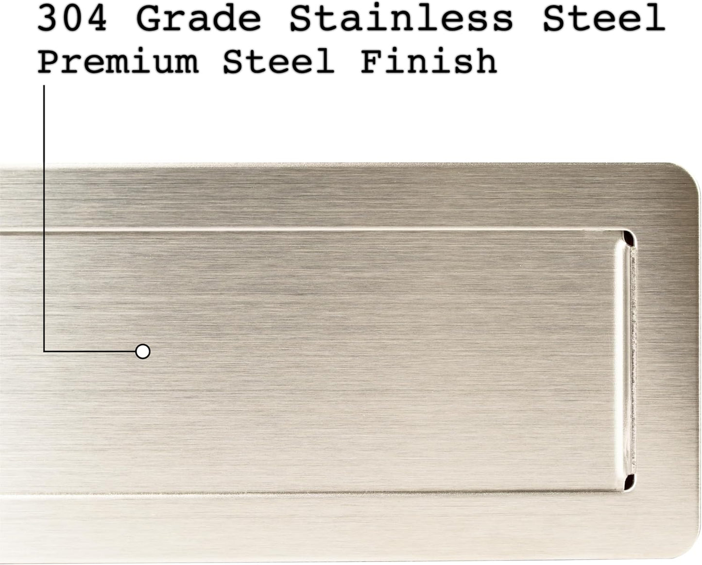 Stainless Steel Vacant/Occupied Privacy Sign for In Out Office Room Use, Vacant and Occupied Bathroom or Business Indicator Signs - All Metal Professional Design