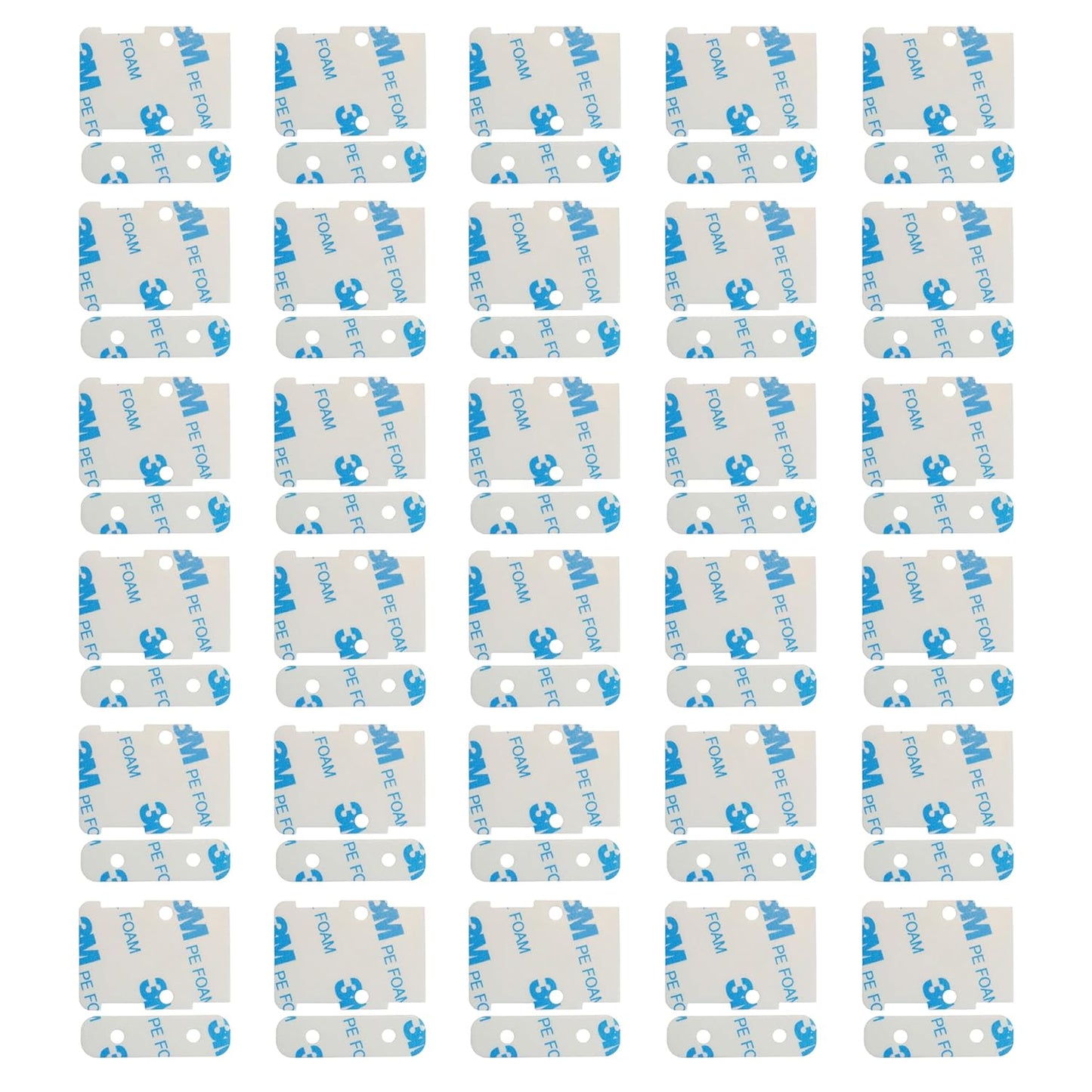 Double-Sided Adhesive Replacement for SimpliSafe Entry Sensors – 60 Pre-Cut Tape (30 for Sensors, 30 for Magnets) – Durable & Dependable Bond for Secure, Long-Lasting Hold