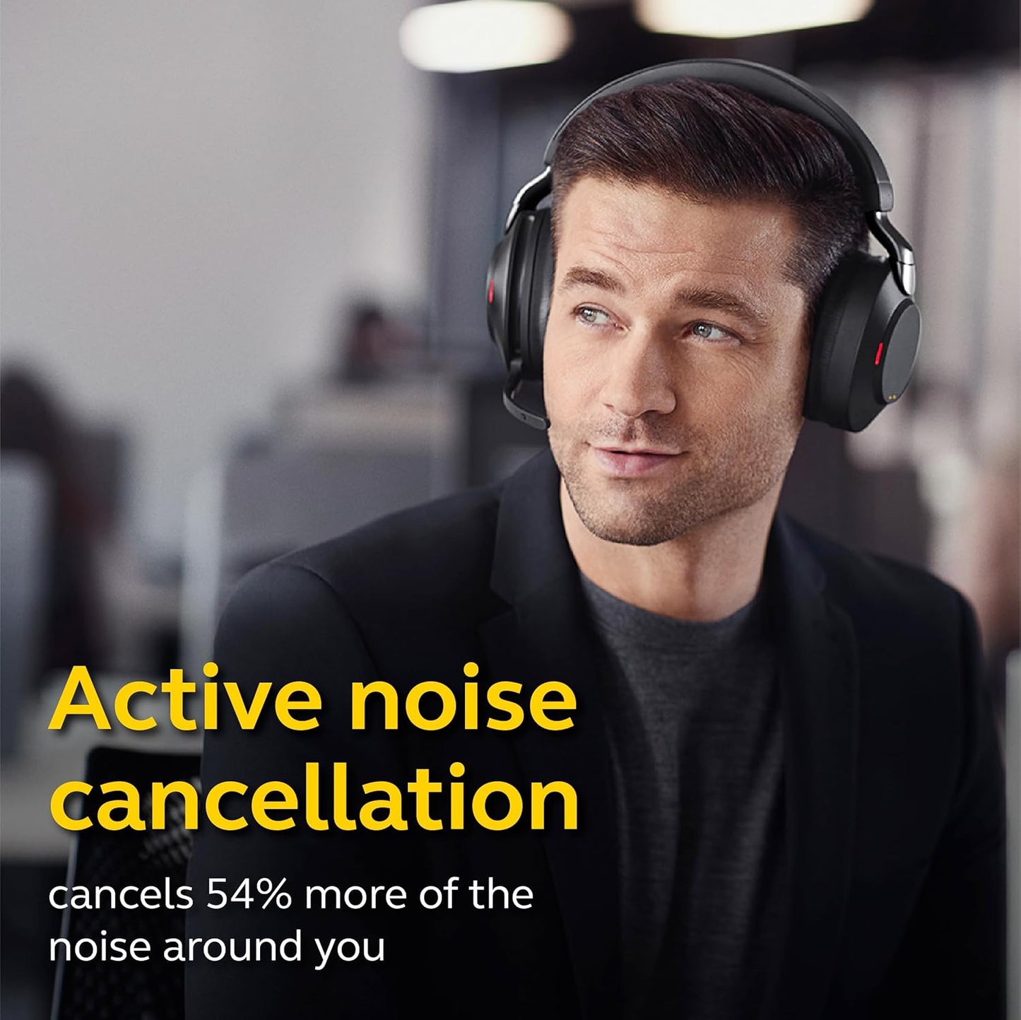 Jabra EVOLVE2 85, LINK380A MS Stereo Stand Black