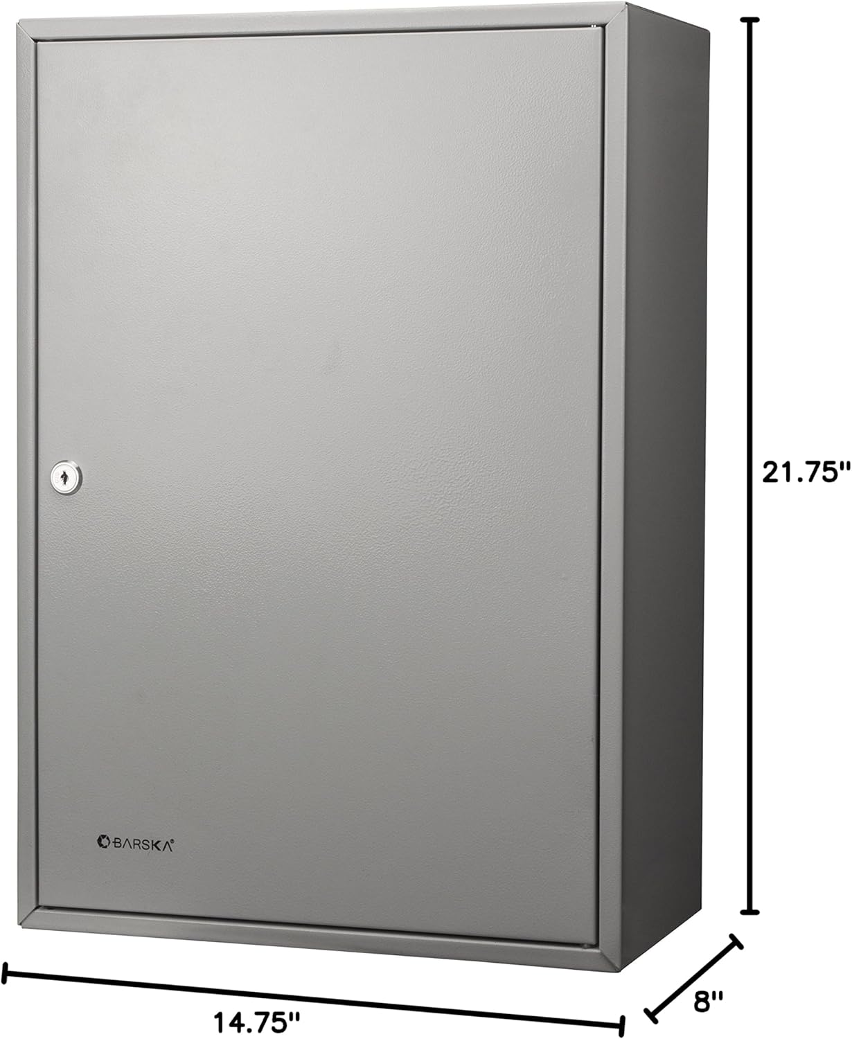 BARSKA Large Key Cabinet with Key Lock (300 Position Key Cabinet)
