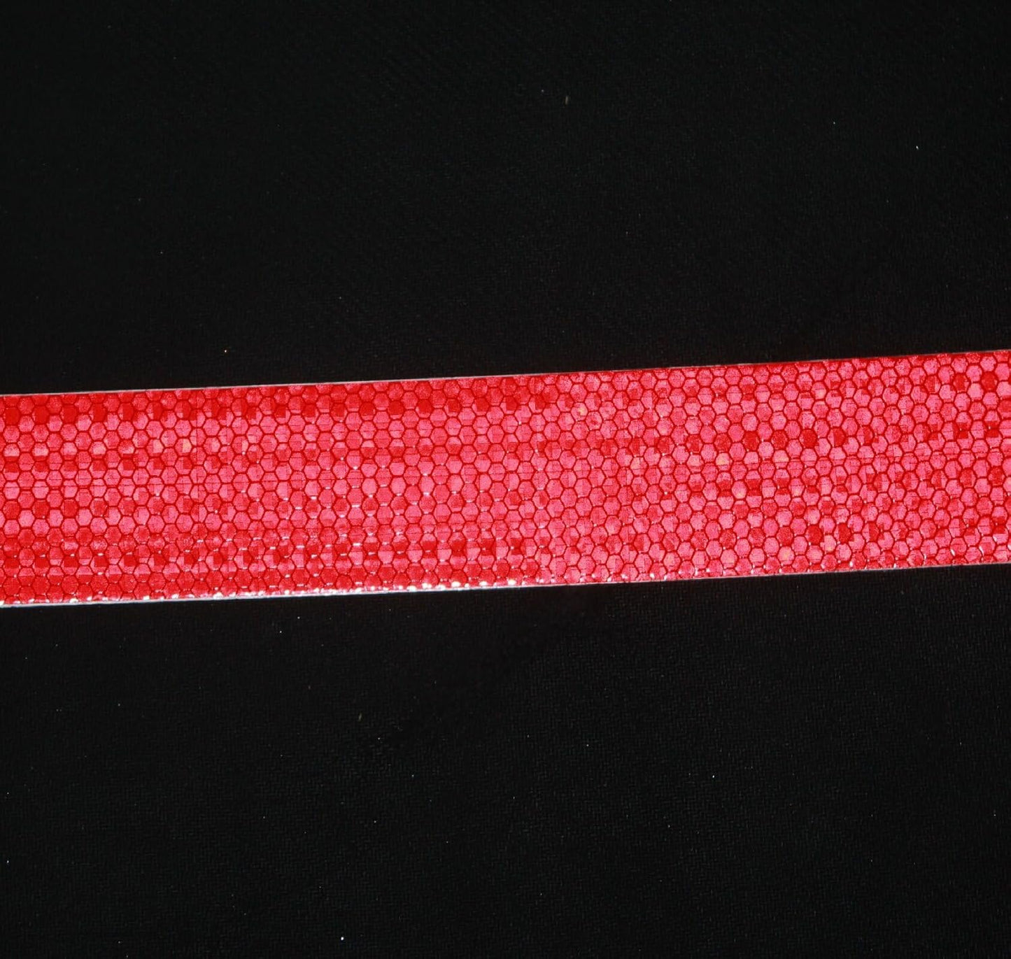 Red Reflective Tape Outdoor Waterproof 1 inch Wide, High Visibility Warning Industrial Marking Tape, Safety Stickers (68 feet,10 Rolls)