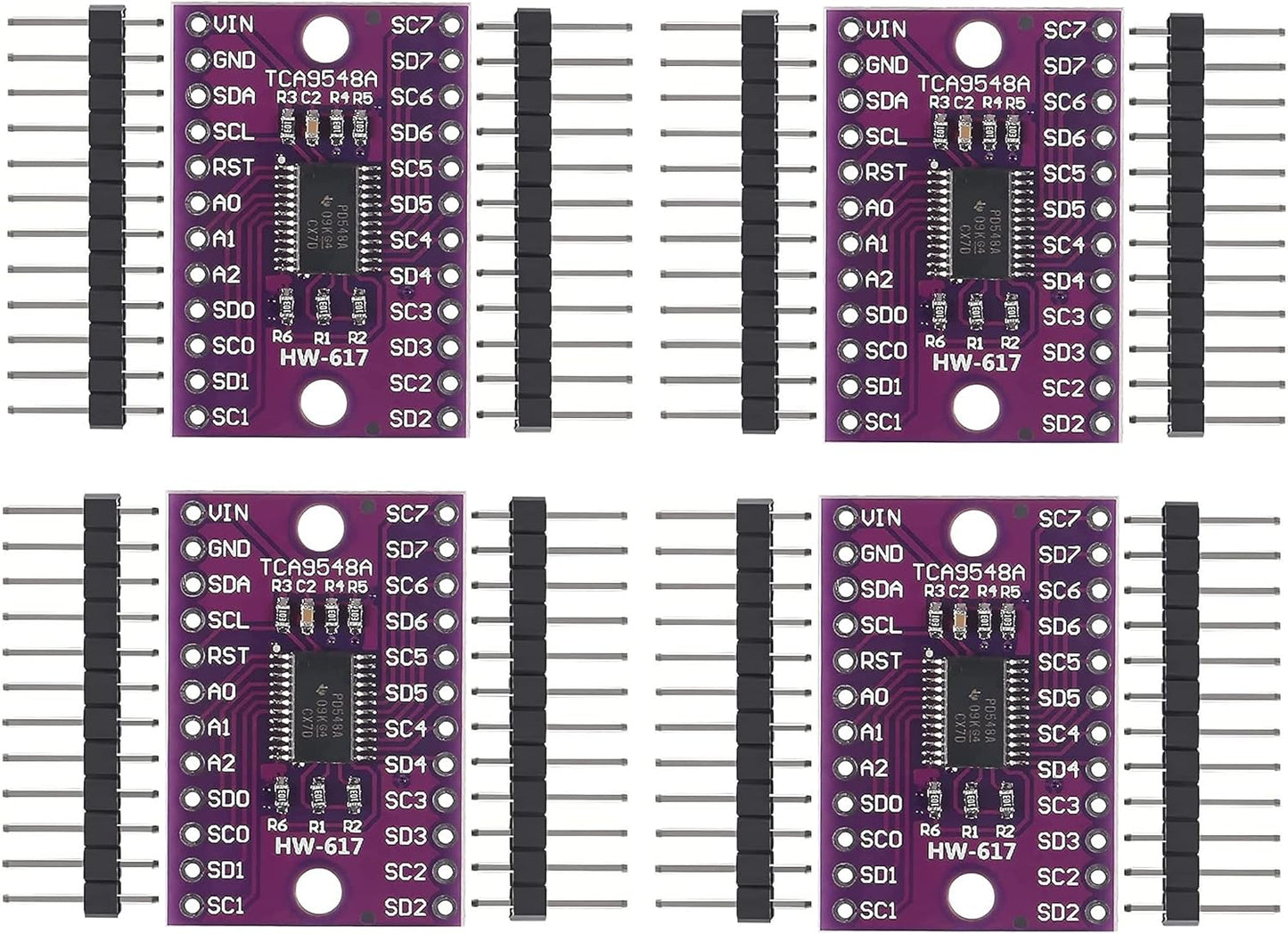 WWZMDiB TCA9548A I2C IIC Multiplexer Extender Board 8 Channel with Reset Compatible with for Arduino Raspberry Pi ESP32 STM Expansion