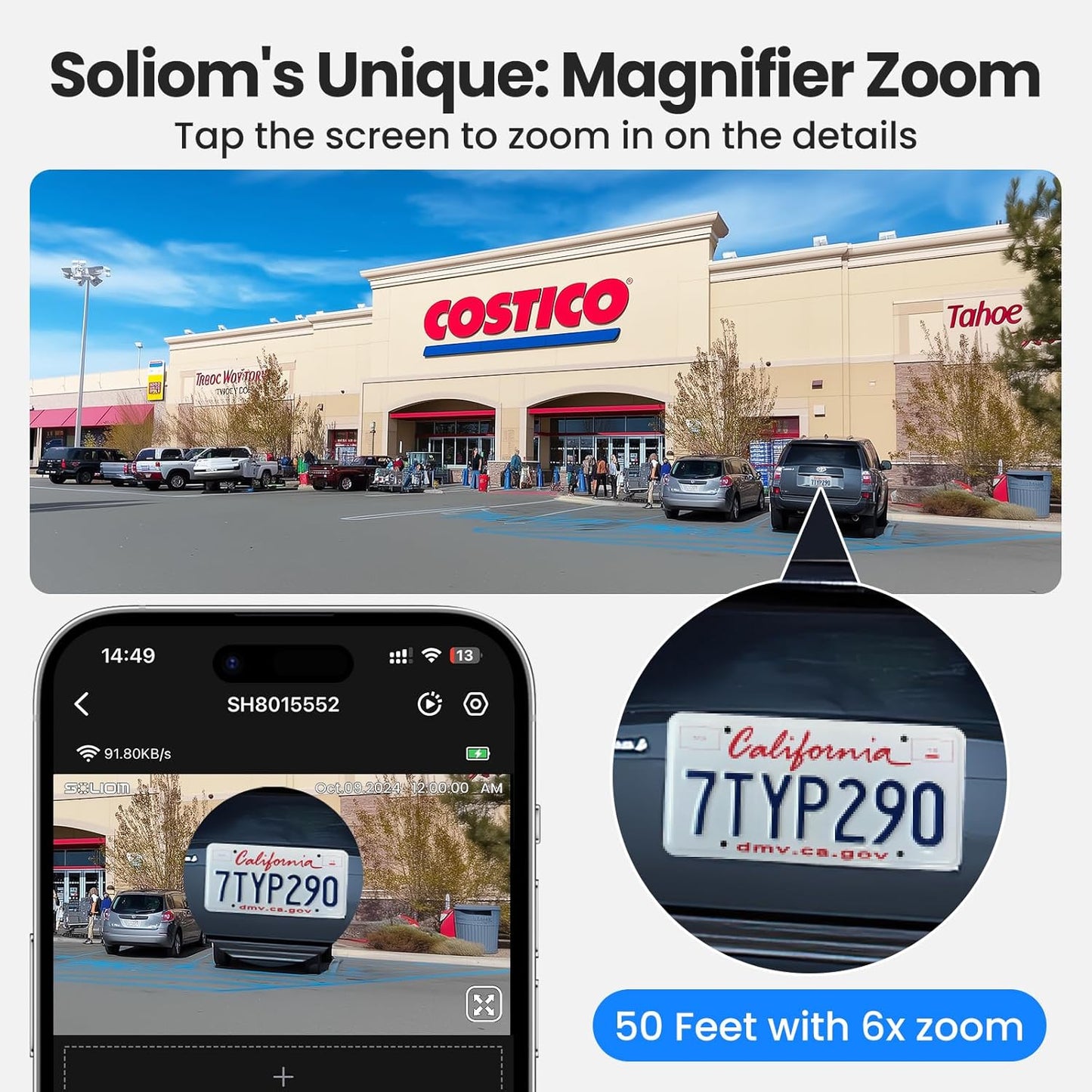 SOLIOM Security Cameras Wireless Outdoor,8MP Ultra HD for Day and Night, No Subscription,Built in Radar,Solar Powered Cameras for Home Security, 360° Pan Tilt Auto Tracking,5G & 2.4G WiFi, 2-Cam Kit