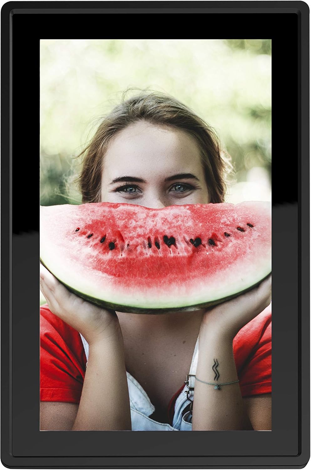 10.1 Inch 16GB Smart WiFi Digital Picture Frame, Send Photos or Small Videos from Anywhere, Touch Screen, 800x1280 IPS LCD Panel, Portrait and Landscape(Black)