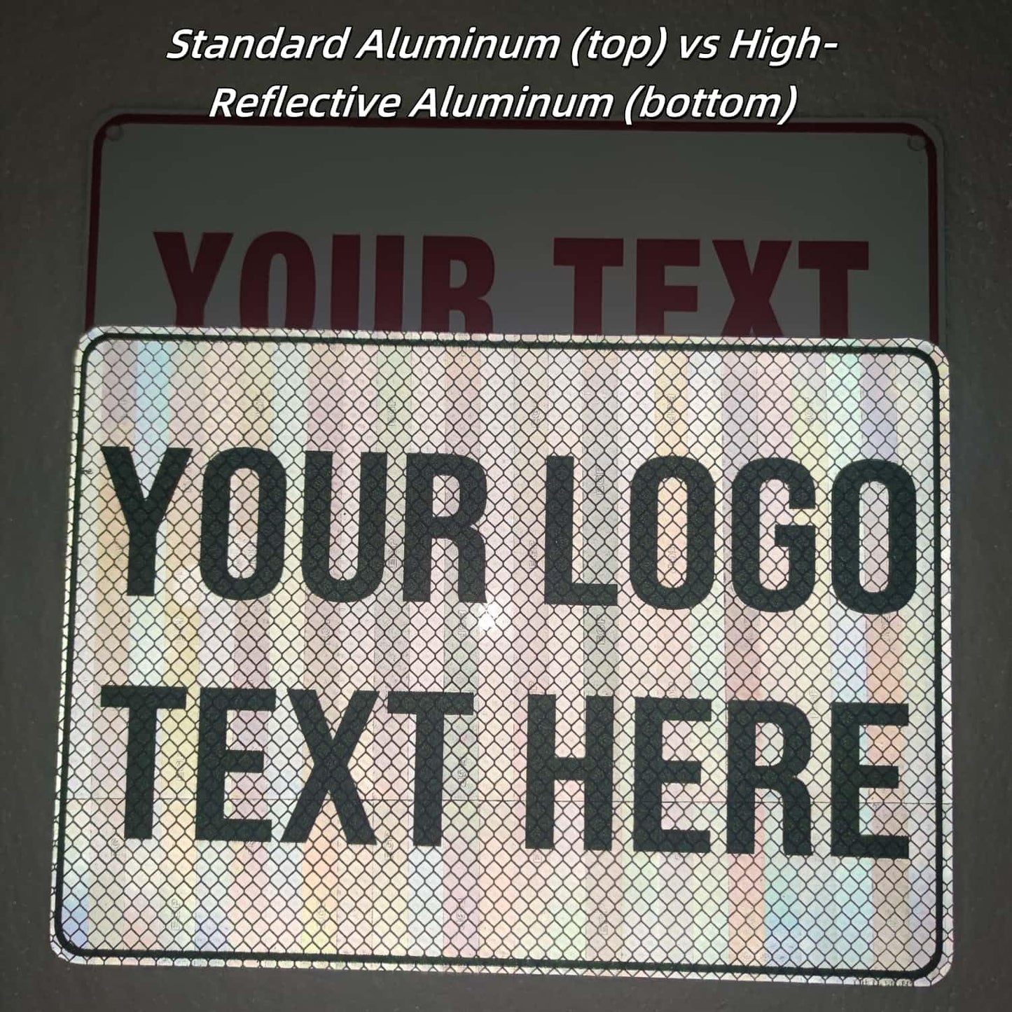Custom Metal Signs Outdoor, 24x18 Inch, Engineer Grade Reflective Option, .040 Rust-Free Aluminum, UV Protected, Weather/Fade Resistant