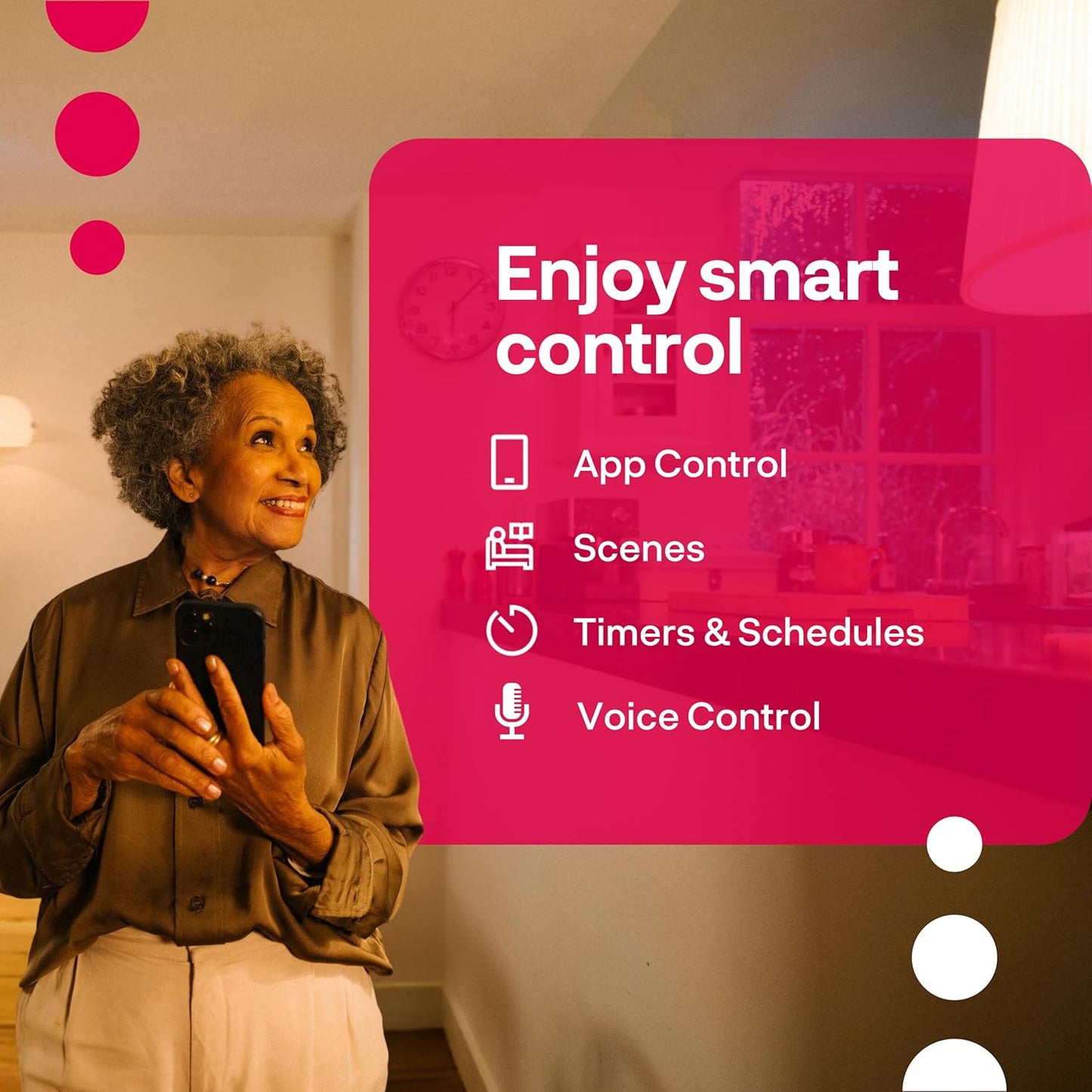 innr Smart Light Bulbs, A19 Zigbee, Works with Philips Hue* and Alexa (Bridge Required), Soft White Light Bulb, Dimmable, E26 LED Bulb 60 Watt, Warm White, 830lm, 2-Pack