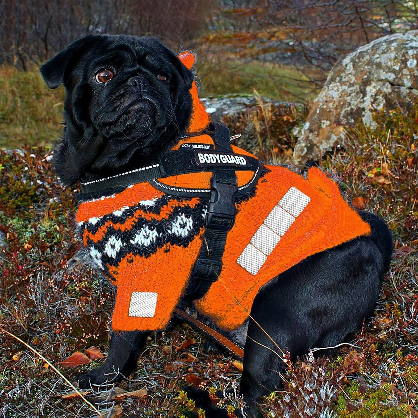 Non Fading Reflective Stickers 3 inch X 3 inch, Outdoor Waterproof High Visibility Warning Safety Adhesive Reflector Tape (80 Pcs)