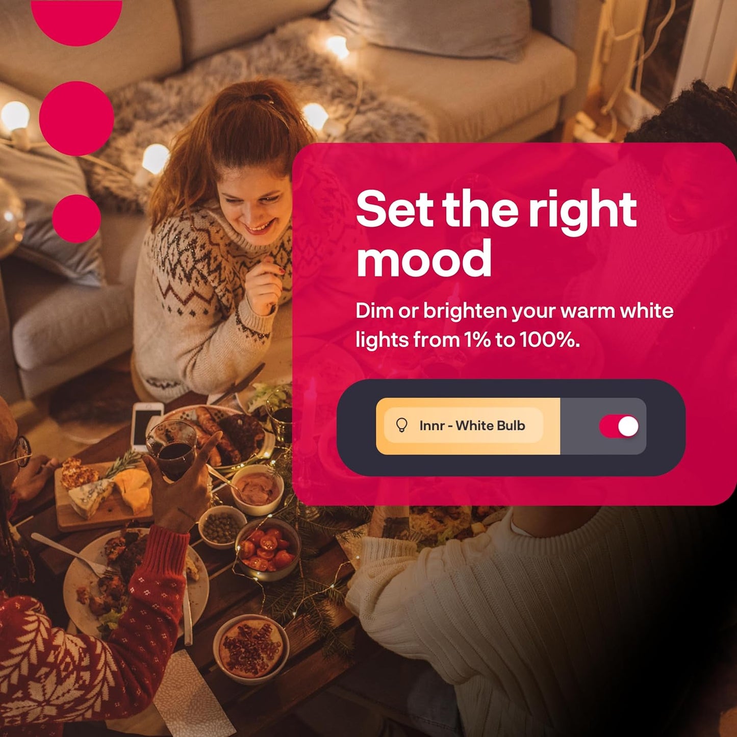 innr Smart Light Bulbs, A19 Zigbee, Works with Philips Hue* and Alexa (Bridge Required), Soft White Light Bulb, Dimmable, E26 LED Bulb 75 Watt, Warm White, 1060lm 2-Pack
