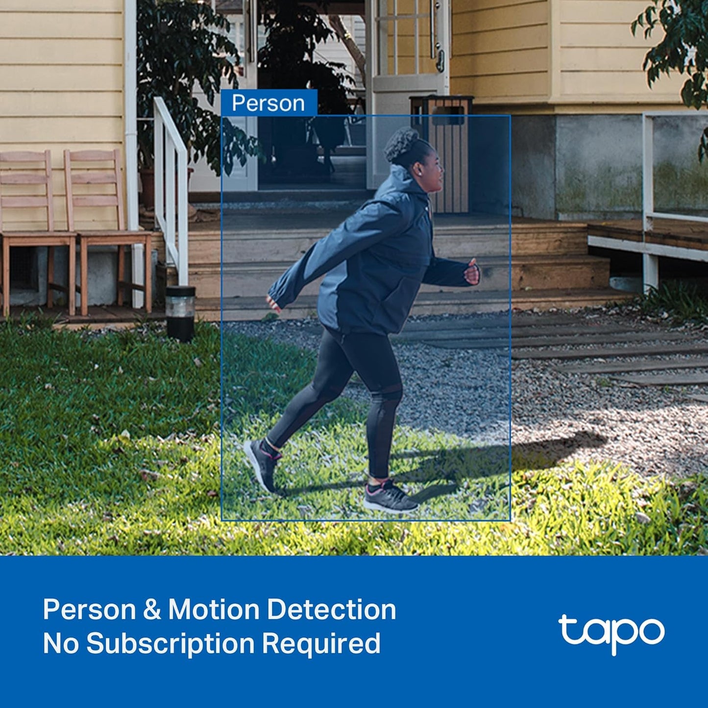 Tapo 2K 3MP Indoor/Outdoor Security Camera - Free Person/Motion/Cry Detection, Color Night Vision, IP65 Weatherproof, SD/Cloud Storage, Works w/Alexa & Google Assistant HybridCam