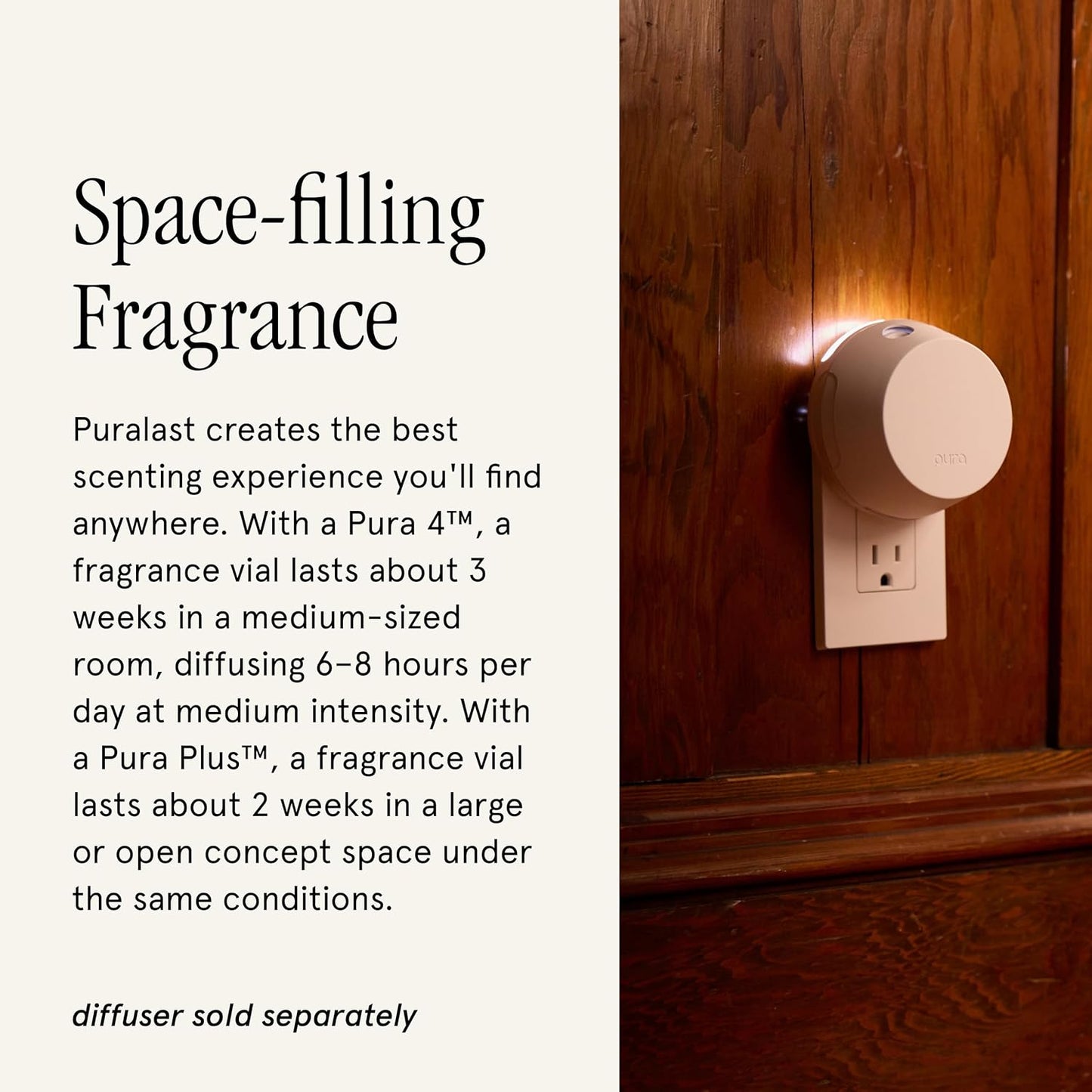 Pura x Studio McGee Home Scent Refill - Smart Air Diffuser - Up to 120-Hours of Luxury Fragrance per Refill - Home Essential - Clean & Safe Diffuser Fragrance - 2 Pack, White Bergamot