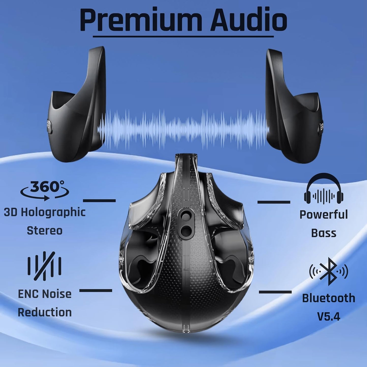 Awaze X15 (PRO AI Edition) Wireless Bluetooth Earbuds - Premium Quality Wireless Earphones with Bluetooth Technology for Ultimate Listening Experience