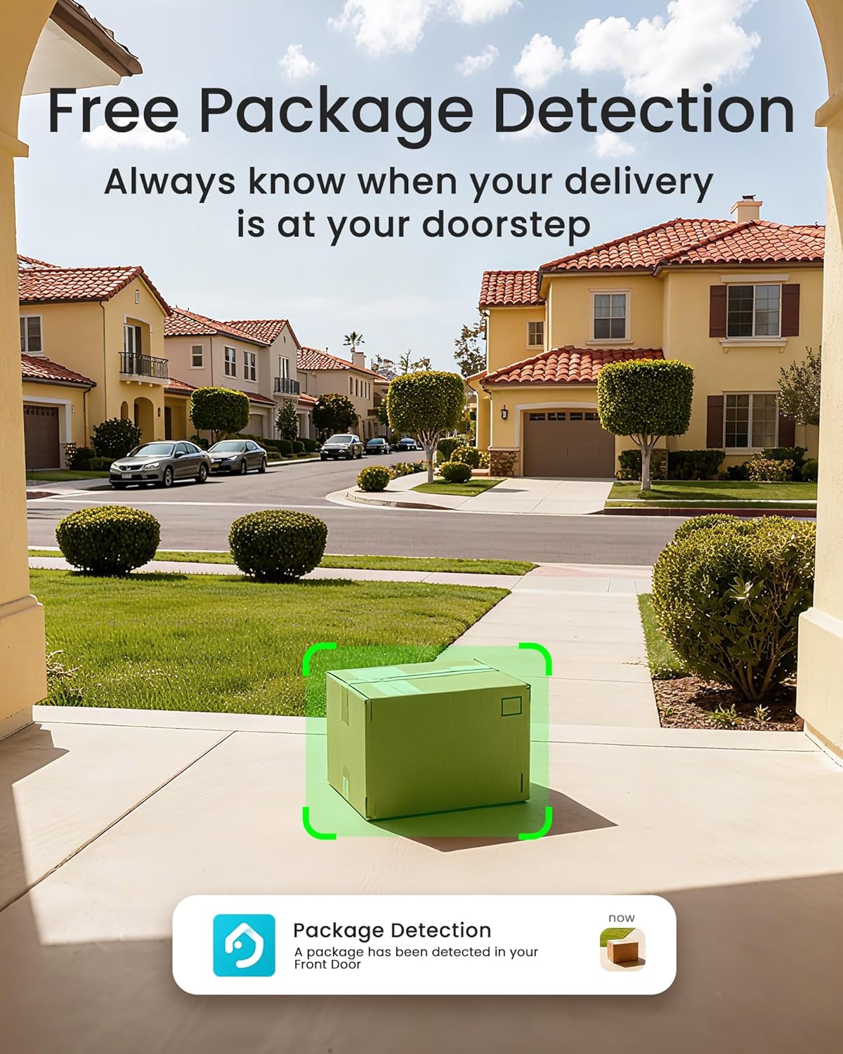 youkey Doorbell Camera Wired with Chime, No Monthly Fee, 2K Wired Doorbell with Head-to-Toe Video, Package Detection, 2.4/5GHz WiFi-6, Built-in 8Gb Storage, Two-Way Talk, Color Night Vision, DB322