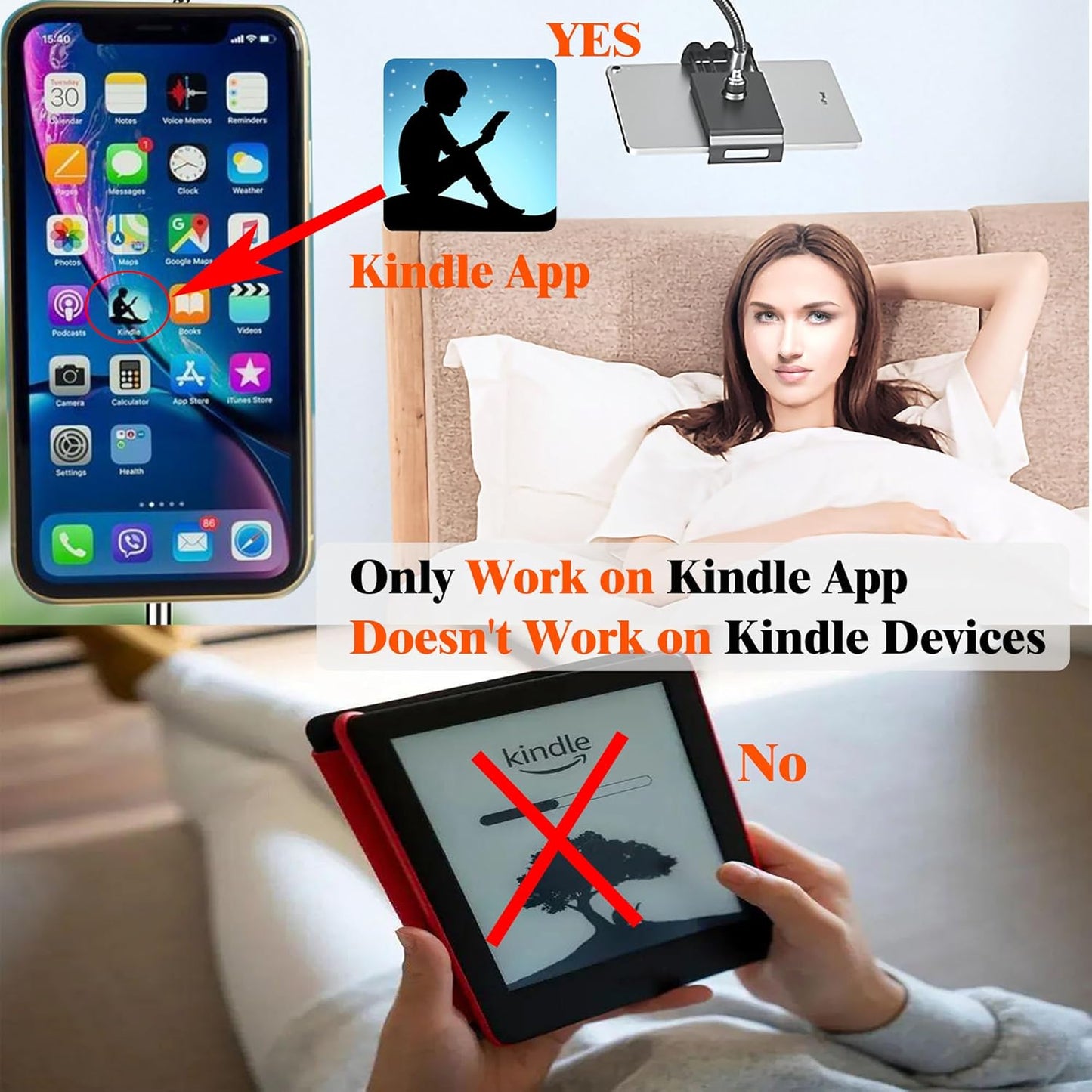 Tiktok Scrolling Ring for iPhone, Bluetooth Camera Remote Control, Remote Control for TIK Tok Scrolling Ring for iPhone, Android (Blue)