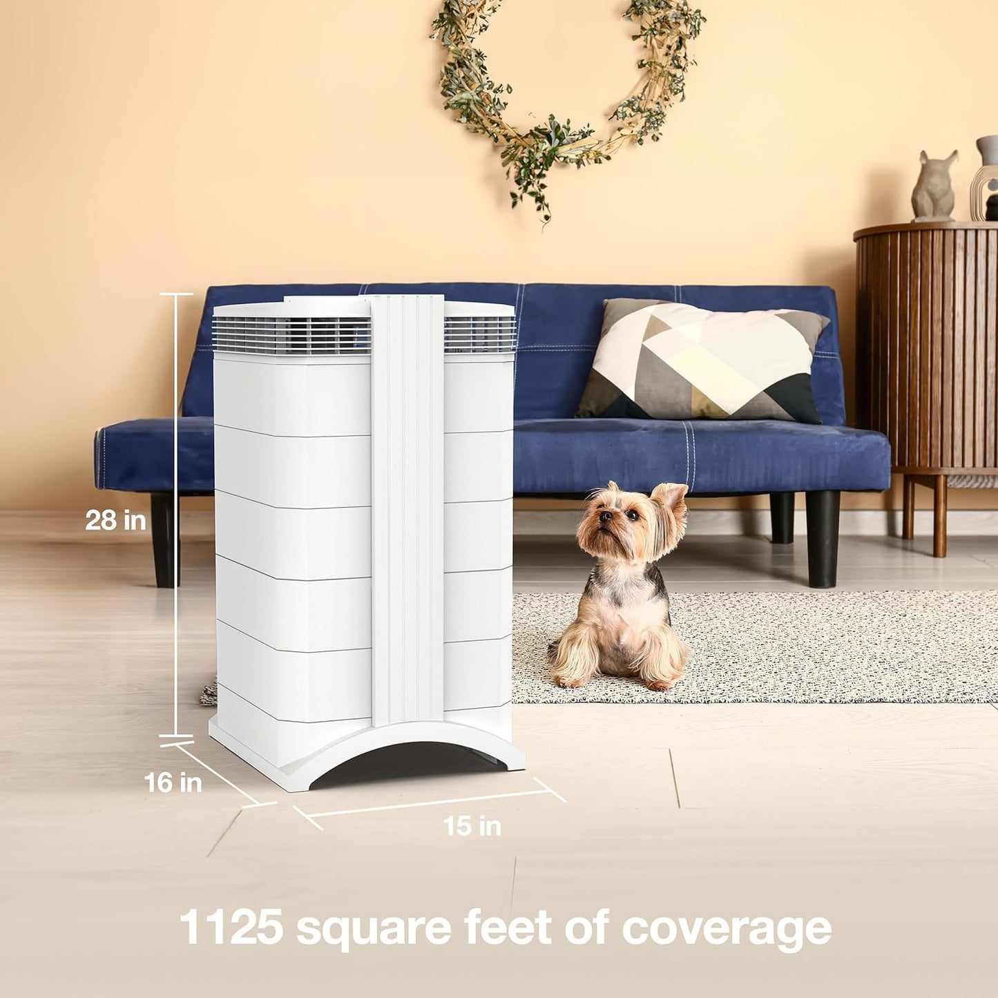 IQAir HealthPro Plus XE Air Purifier - 2-Pack- Smart HyperHEPA Filtration for Large Rooms up to 2250 sq ft - Viruses, Allergens, Smoke, Mold, Dust, Pet Dander, Swiss Made, WiFi Enabled