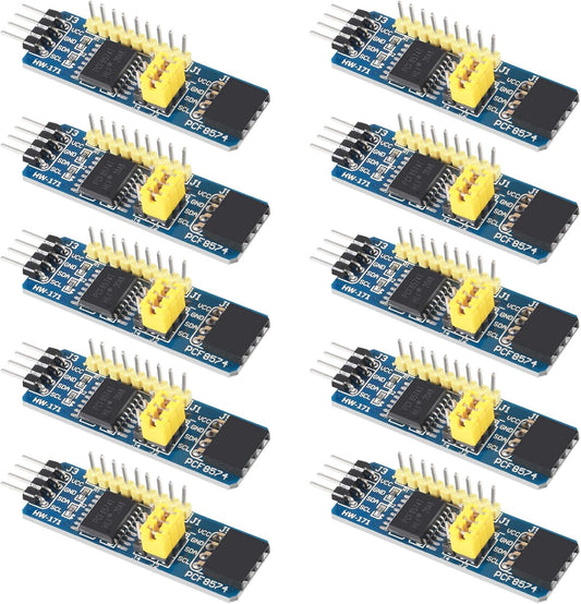AITRIP 10pcs PCF8574 IO Expansion Board I/O Expander I2C-Bus Evaluation Development Module for Arduino & Raspberry Pi