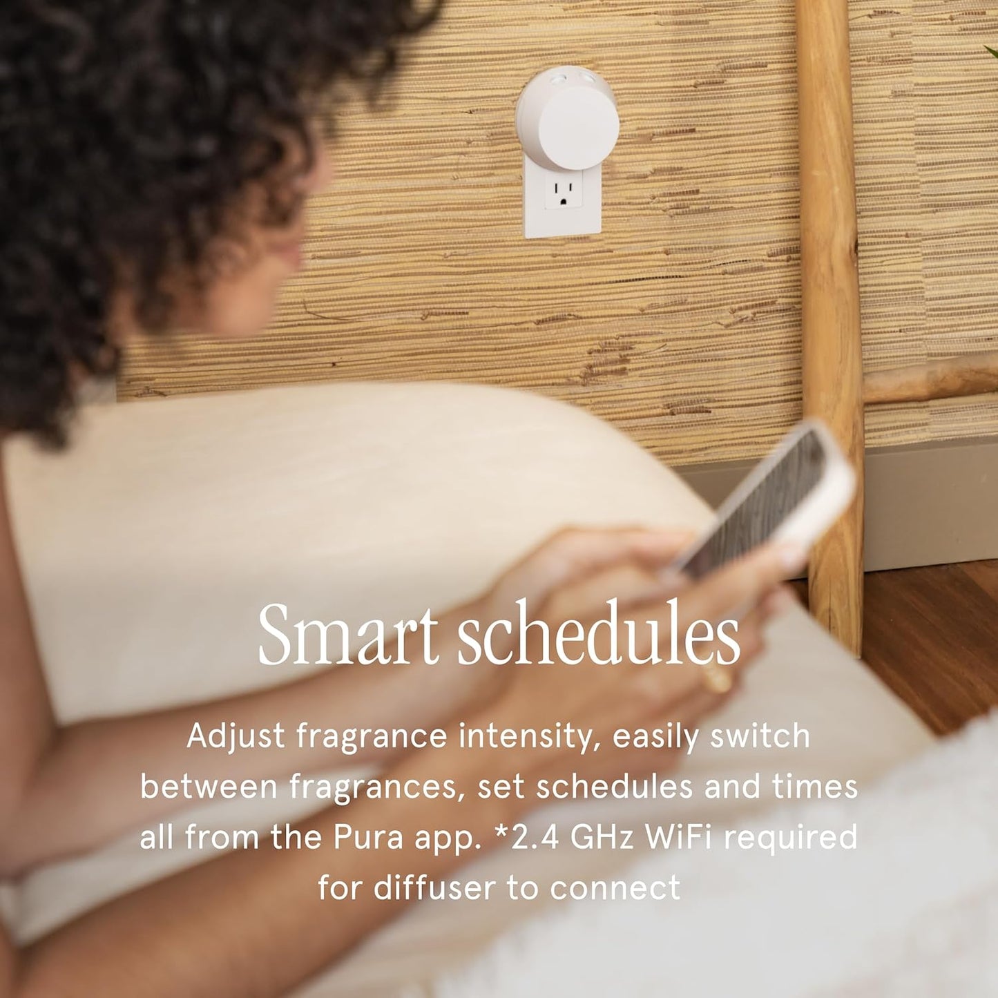 Pura x Studio McGee Smart Home Air Diffuser - Smart Air Diffuser - Up to 120-Hours of Luxury Fragrance per Refill - Spring & Summer Fragrance - 2 Pack, Jasmine Honeysuckle