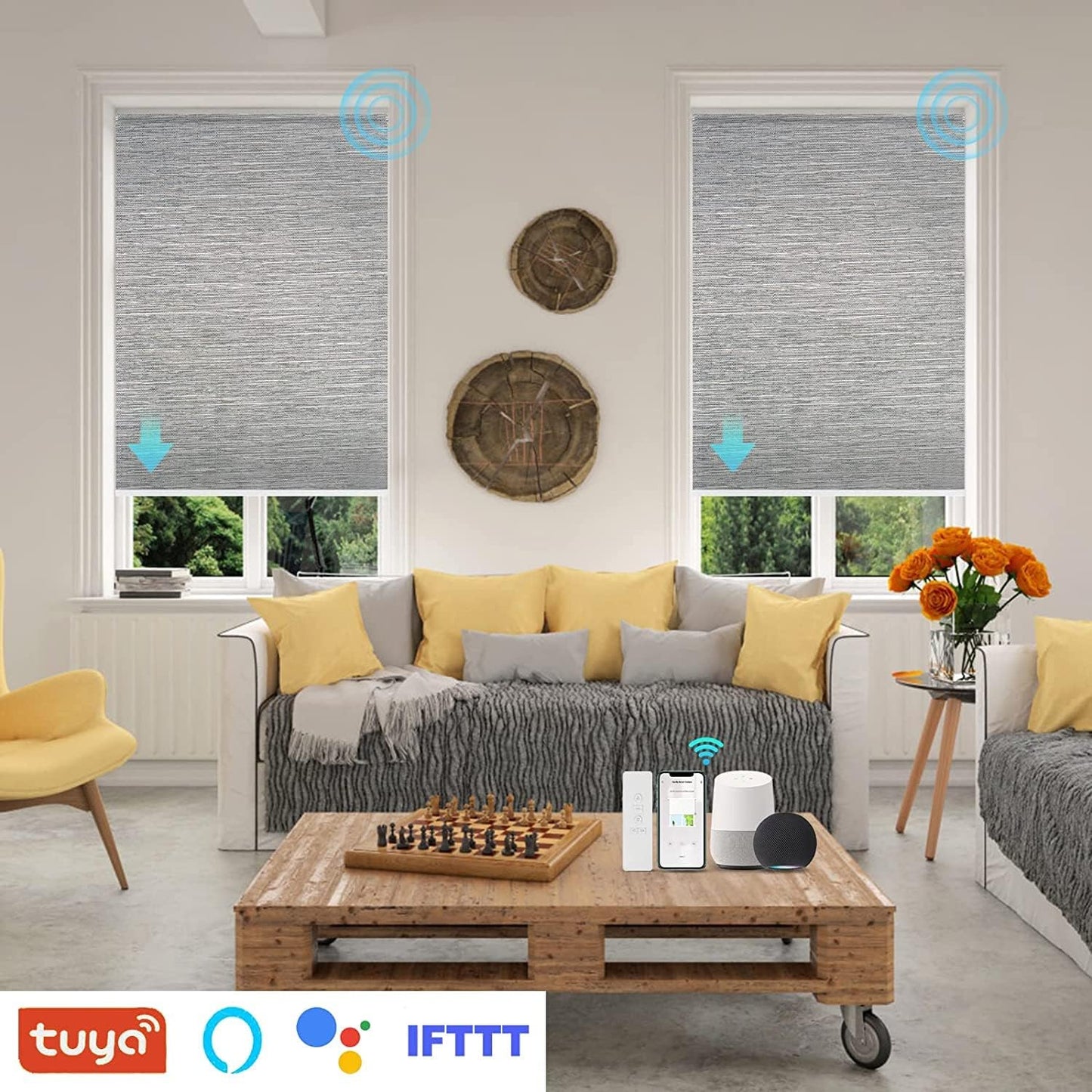 Astomi Blackout Roller Blinds Fabric Samples Collection (16 Colors)