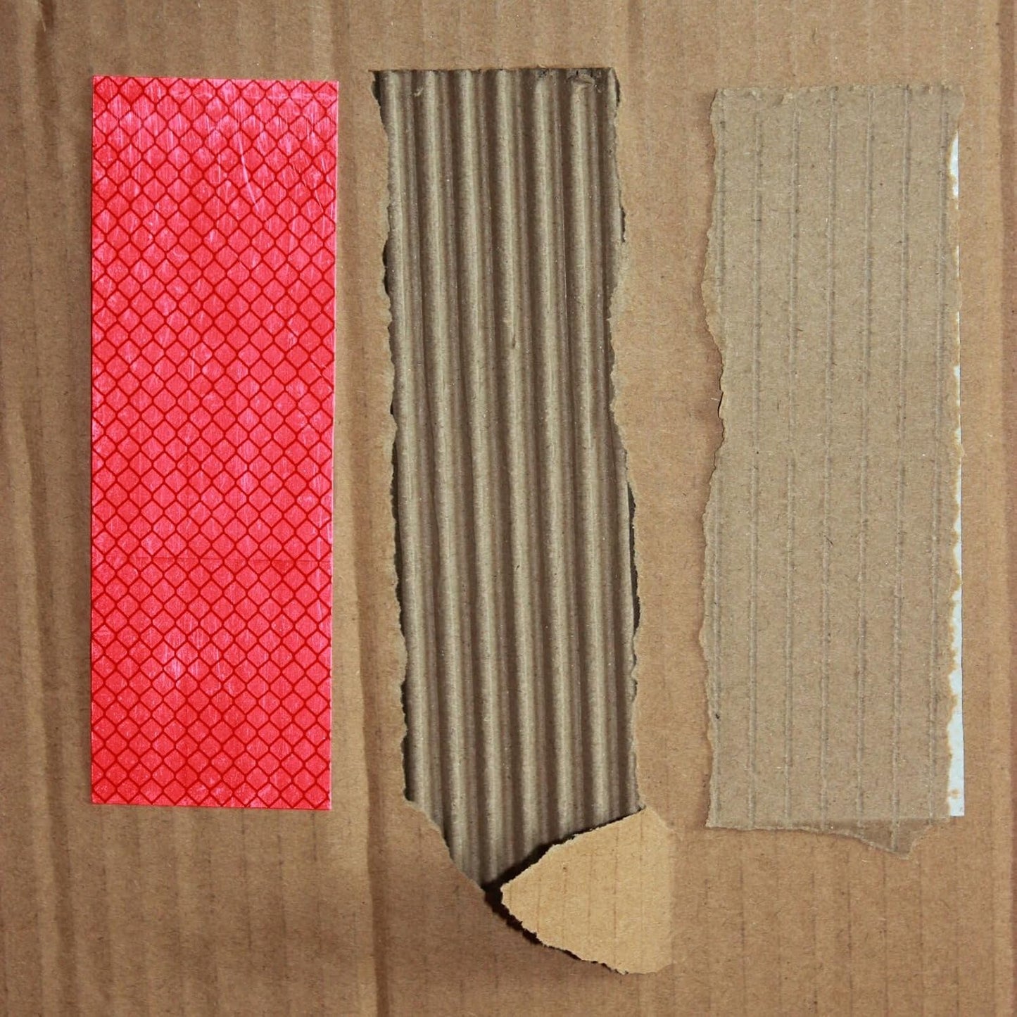 Non Fading Red Reflective Stickers 2 inch X 6 inch, Outdoor Waterproof High Visibility Warning Safety Adhesive Reflector Tape (100 Pcs)