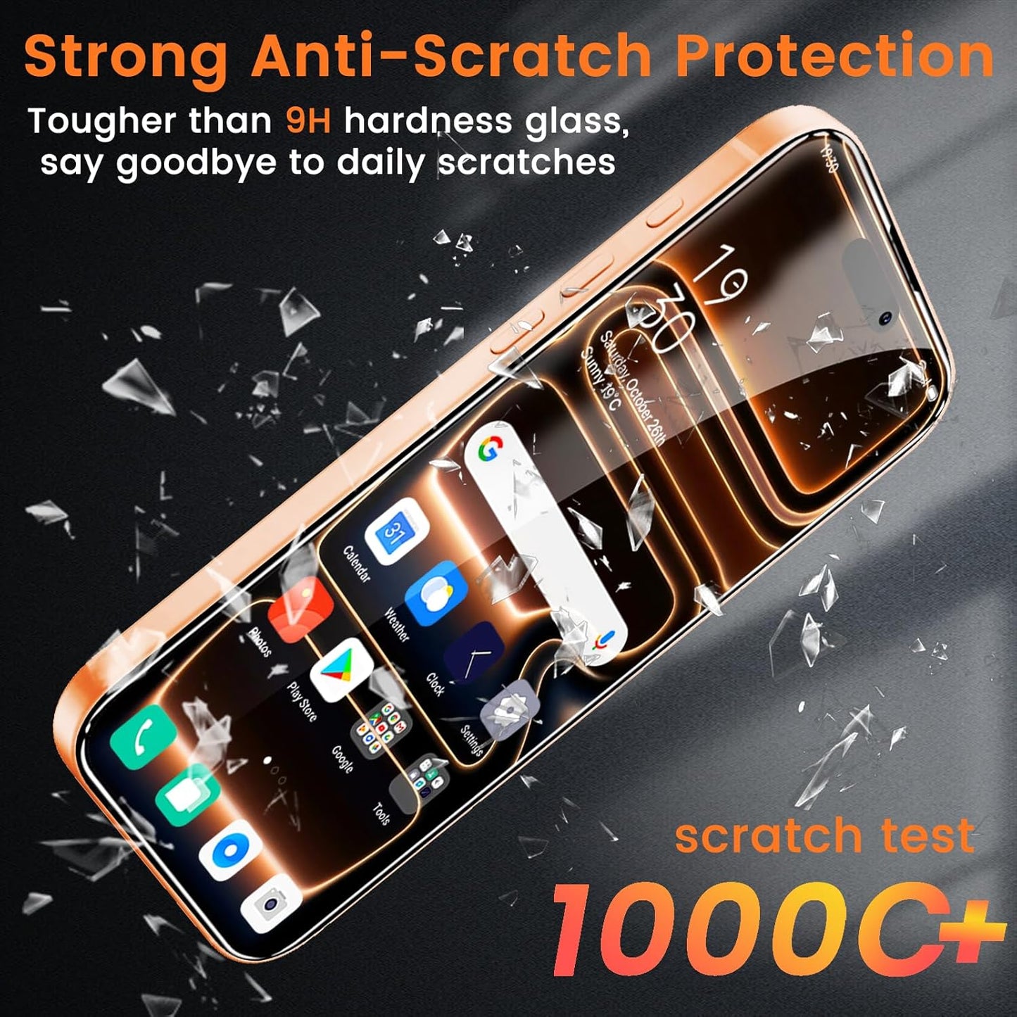 4 Pack Privacy Screen Protector for iPhone 17 Pro Max 6.9-Inch with 4 Pack Camera Lens Protector, Anti Spy Tempered Glass Film 9H Hardness Bubble Free Case Friendly