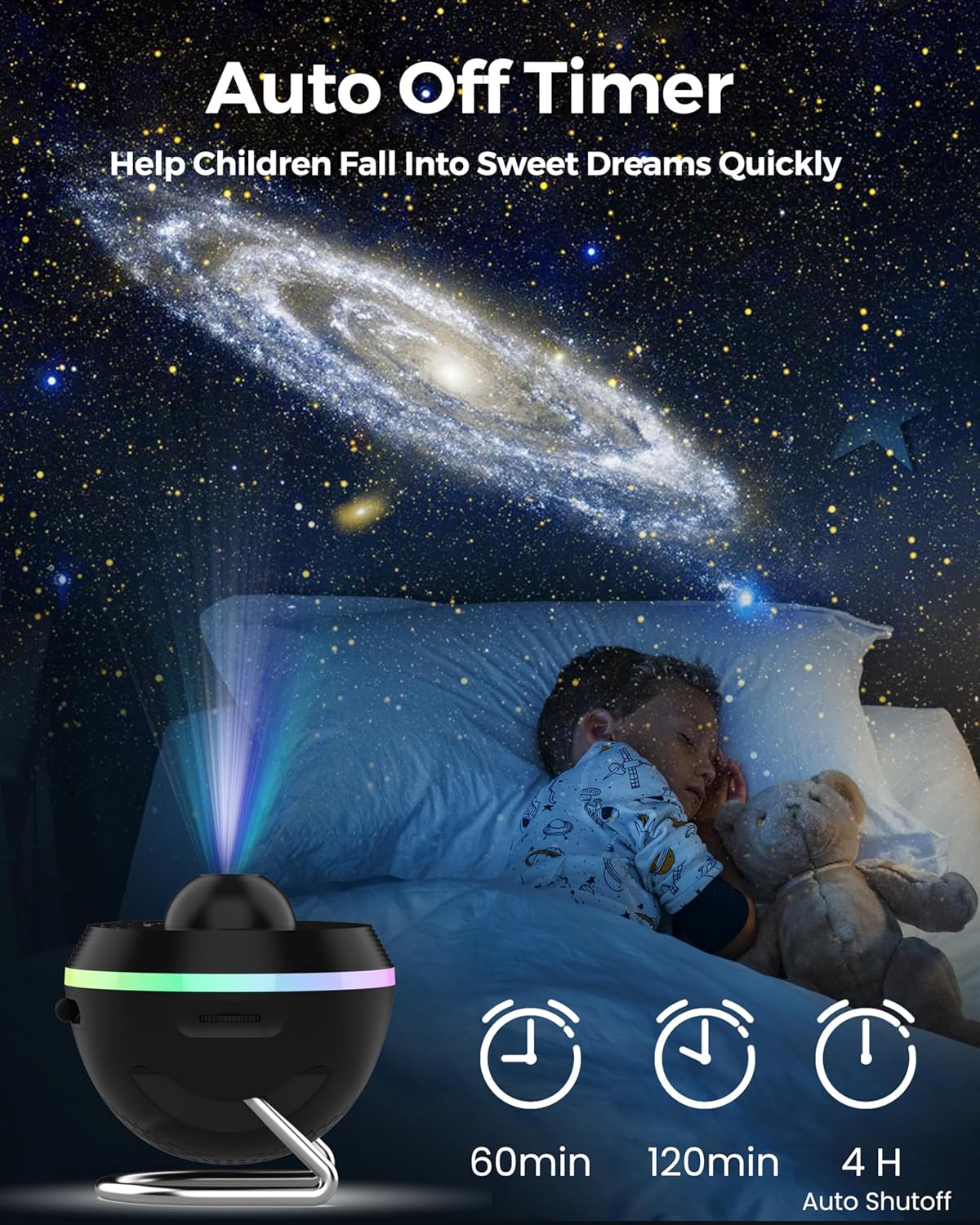 Galaxy Projector for Bedroom, 13 in 1 Home Planetarium Star Constellation Projector with Meteor Moon Milky Way, Space Ceiling Starry Sky Night Light Projector for Kid Adult Christmas Gift