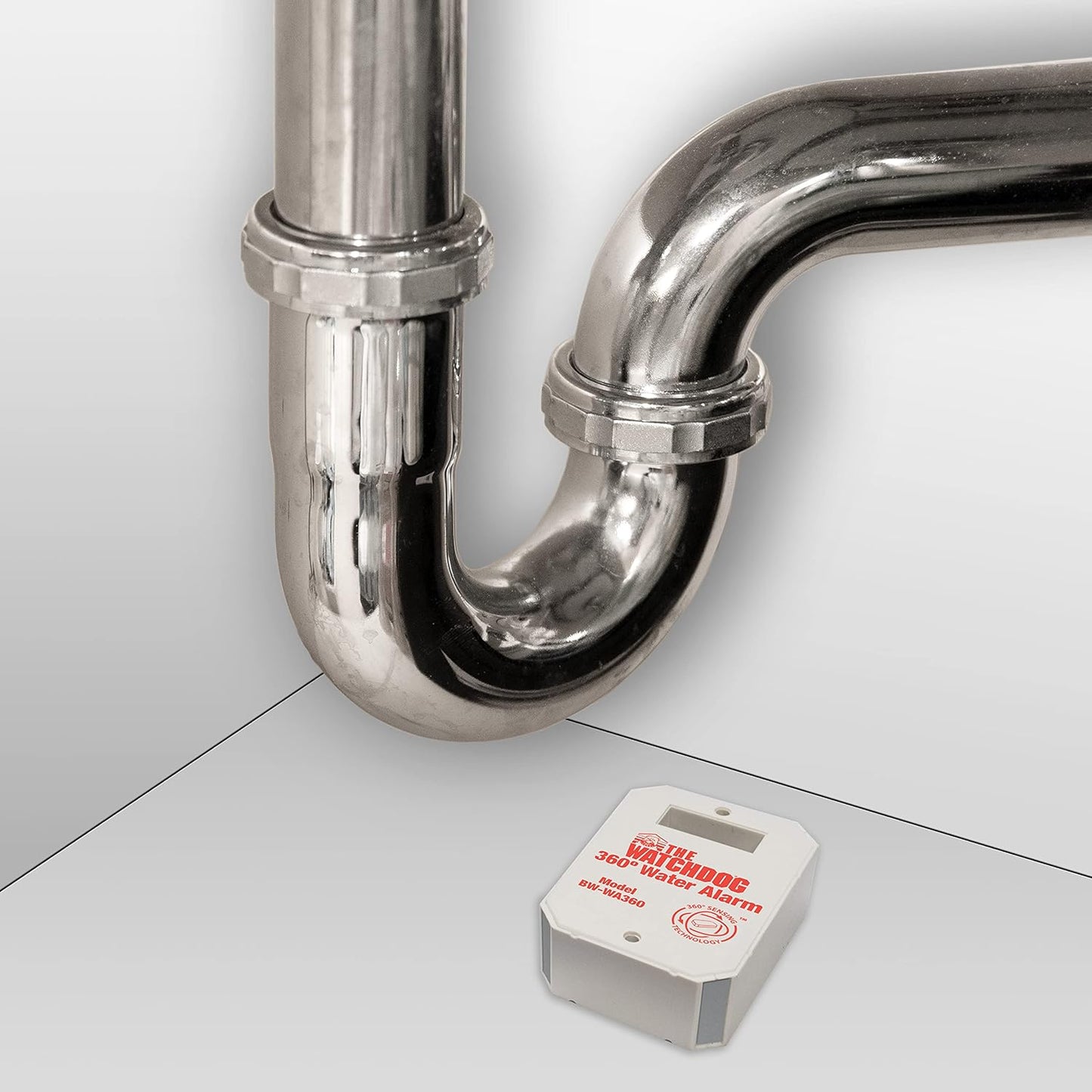 The Basement Watchdog Compact 110 dB Water Alarm w/360° Sensing Technology (BW-WA360)