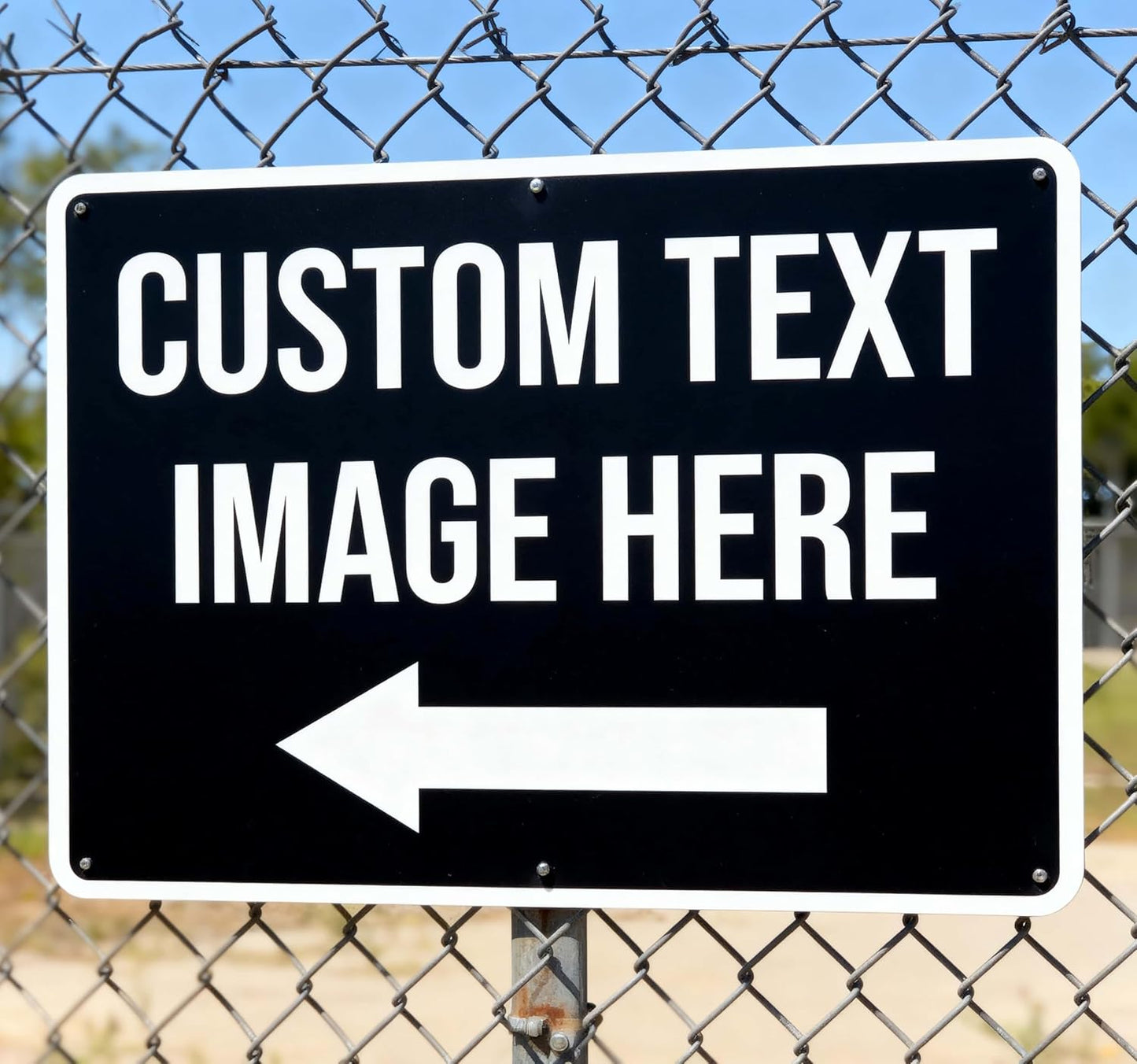 Custom Metal Signs Outdoor, 18x14 Inch, Engineer Grade Reflective Option, .040 Rust-Free Aluminum, UV Protected, Weather/Fade Resistant