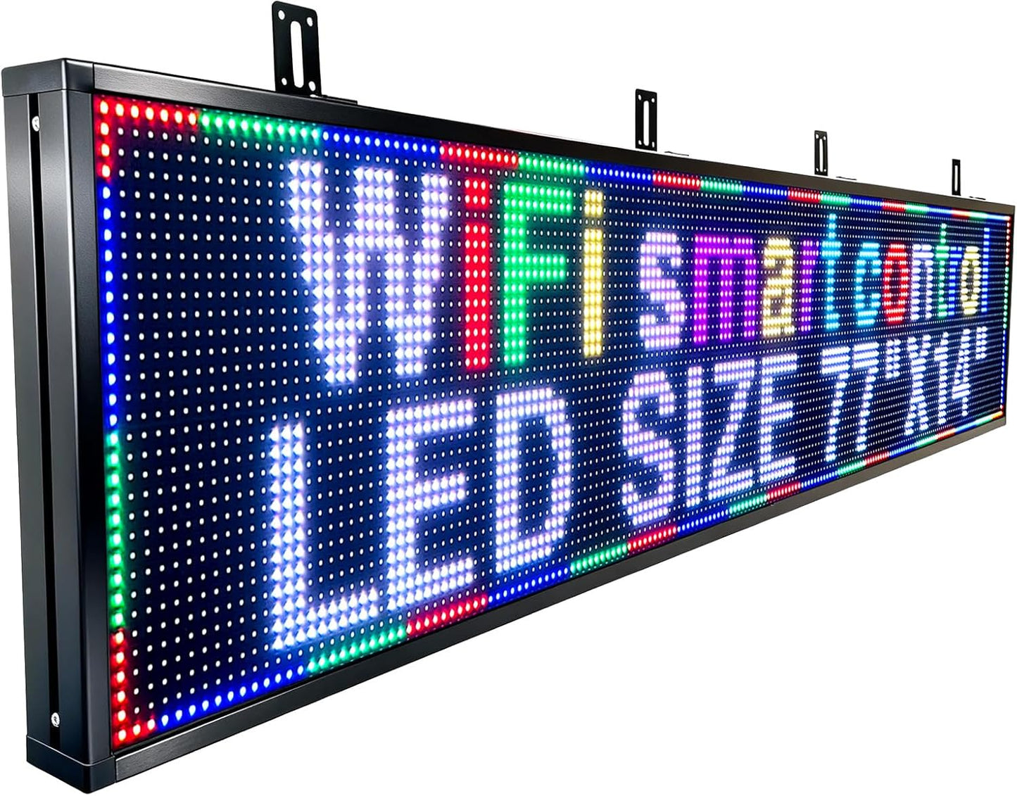 P10(77" * 14") Digital Led Car Signs For Window Matrix Panel Screen Panel Ticker Message Board Message Board Display Menu Board Electronic Board For Business