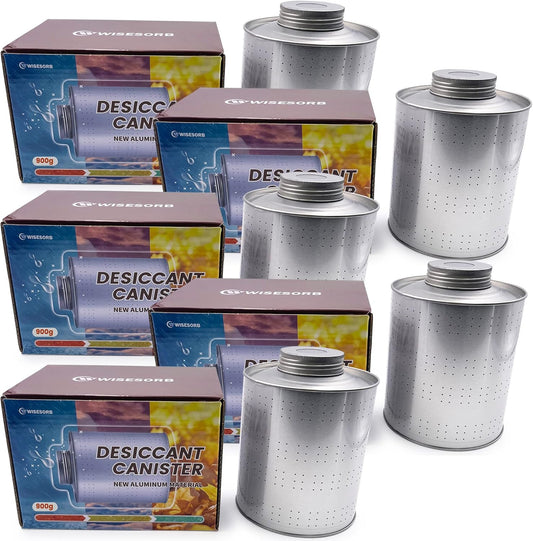 900 Gram 5 Pack Dehumidifiers for Home, Rechargeable Gun Safe Dehumidifier, Gun Safe Accessories 2 LBS Dehumidifier for Basement, Closet, Garage, Safe, Car, Moisture Absorbers Desiccants