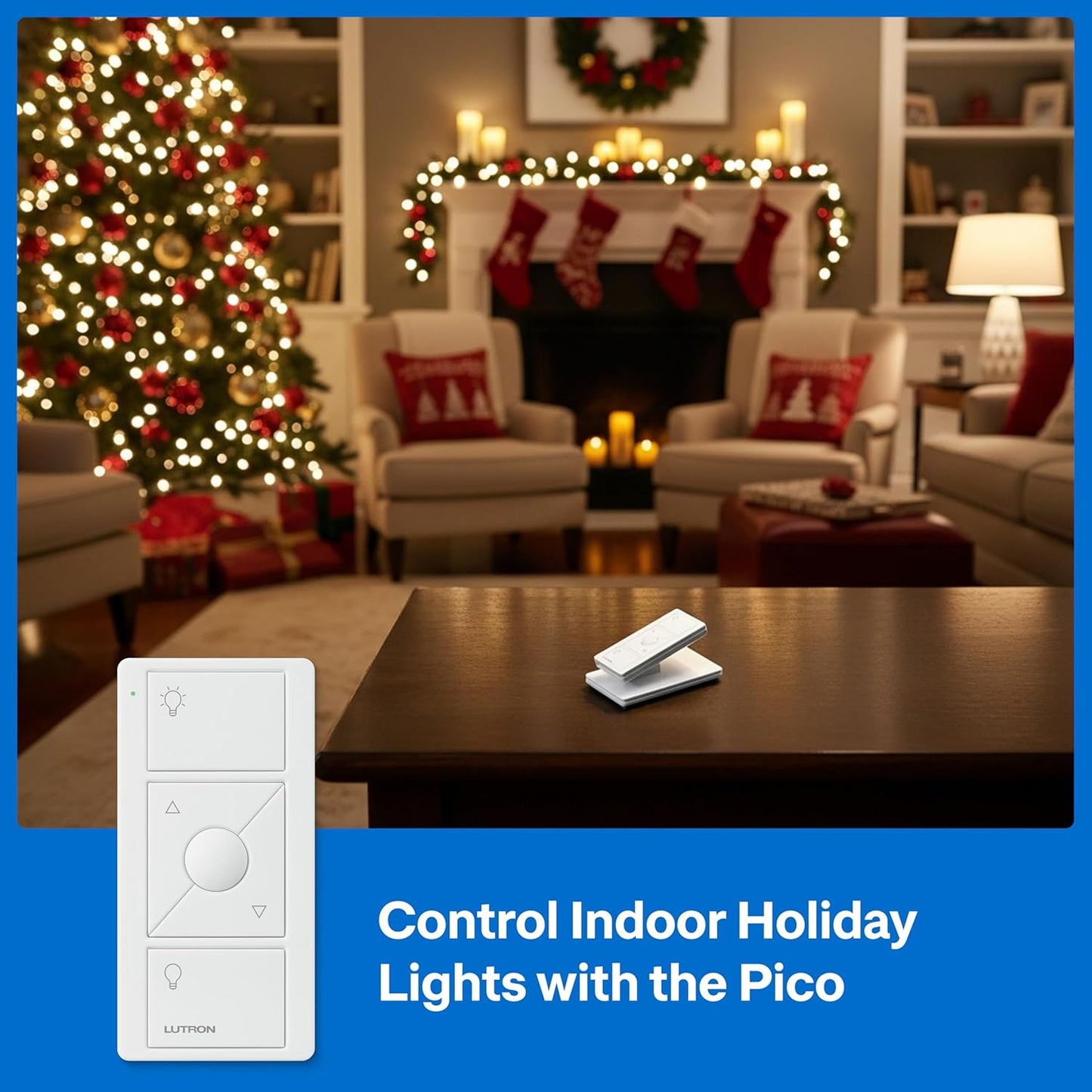 Lutron Caseta Original Smart Dimmer Switch Kit, 2 Dimmer Switches, 2 Wall Plates, 2 Pico Remotes, and Smart Hub, Works with Alexa, Apple Home, Google Home, 3 Way, 150W, No Neutral, P-BDG-PKG2W-A