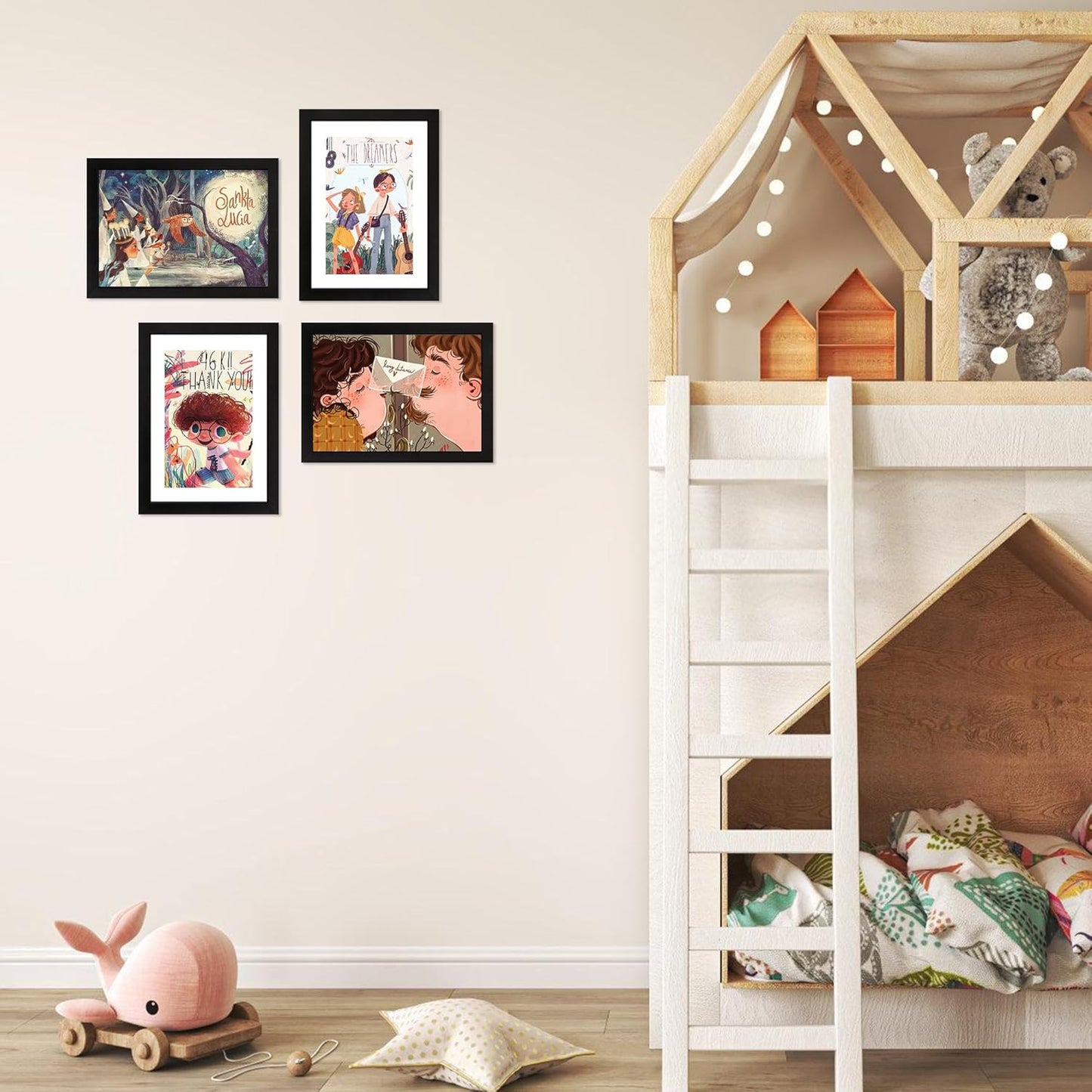 FIXSMITH 5x7 Picture Frame Set of 10, Black Photo Frames Bulk with HD Plexiglass, Display Pictures 4x6 with Mat or 5x7 Without Mat, Multi Picture Frames Collage for Tabletop or Wall Display