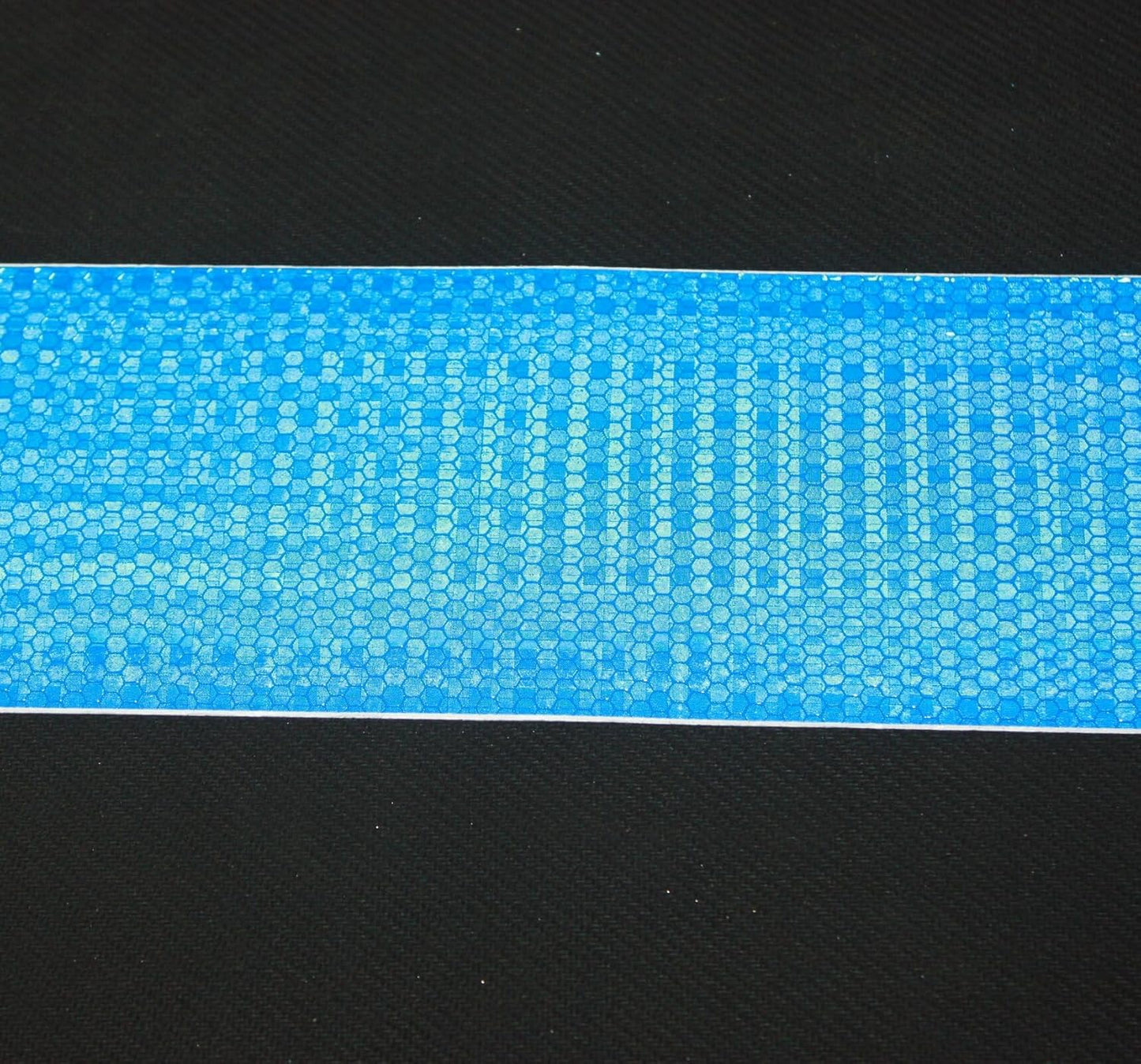 Blue Reflective Tape 4 inch Wide, Outdoor Waterproof High Visibility Warning Industrial Marking Tape, Safety Stickers (68 feet,3 Rolls)