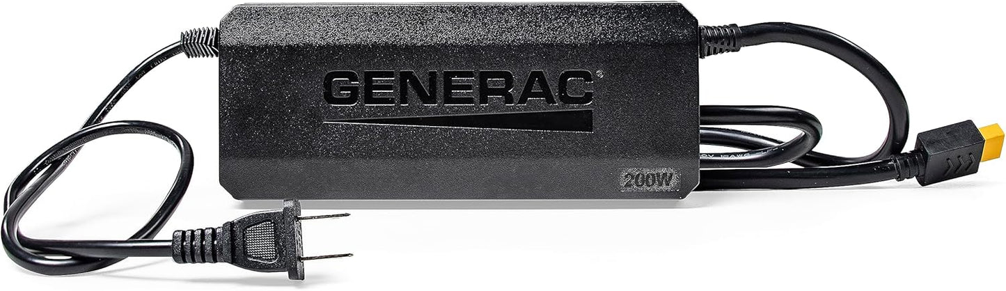 Generac Charge Enhancer 200W Charger - Compatible with GB1000 or GB2000 Portable Power Stations - Lightweight - Clean Emission Free Portable Power