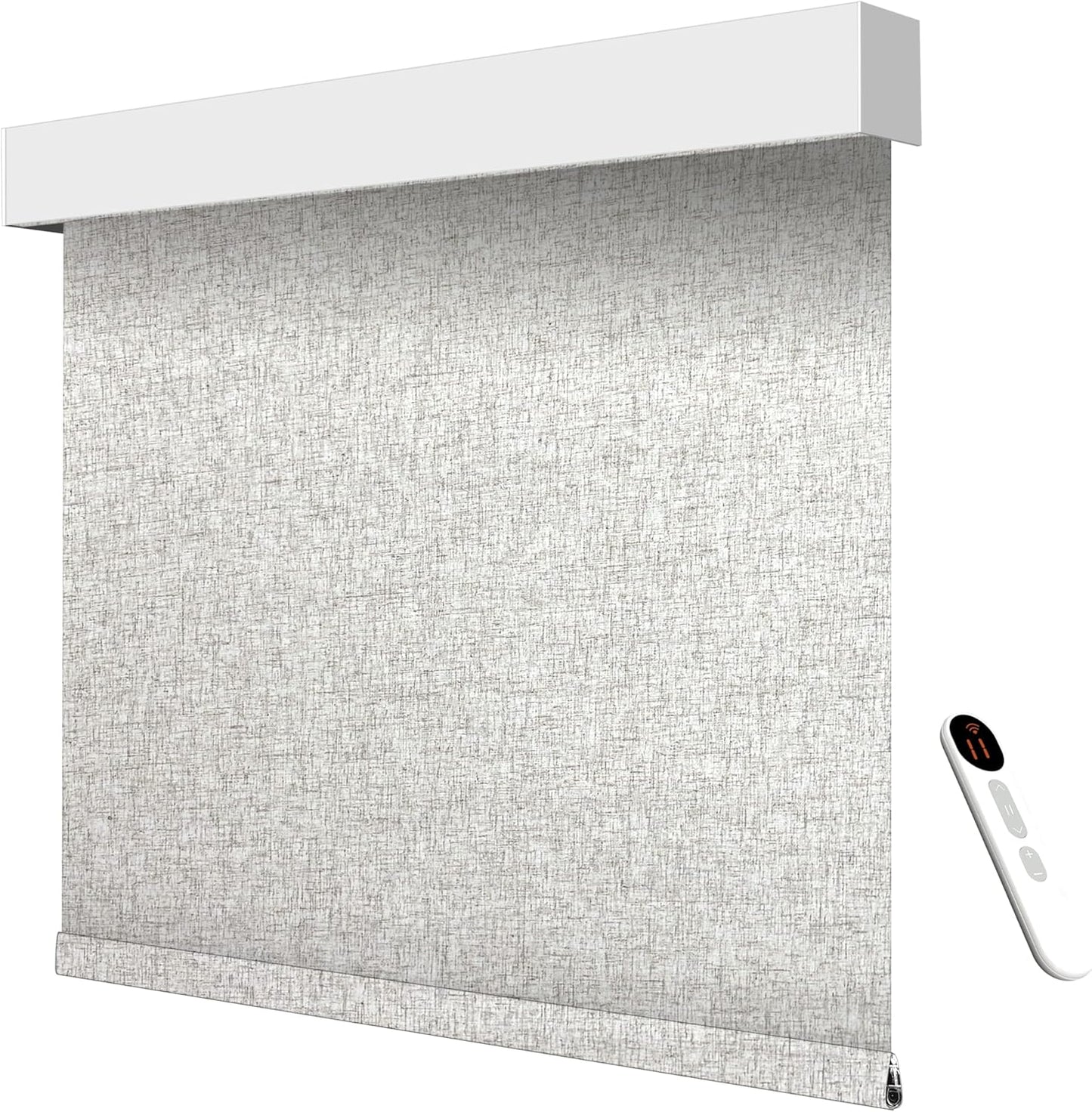 Smart Motorized Blinds – 70% Blackout Roller Shades with Remote, Alexa/Google Home/Siri Control, Matter Compatible, Wireless Rechargeable Battery, Custom Sizes for Windows & Sliding Doors