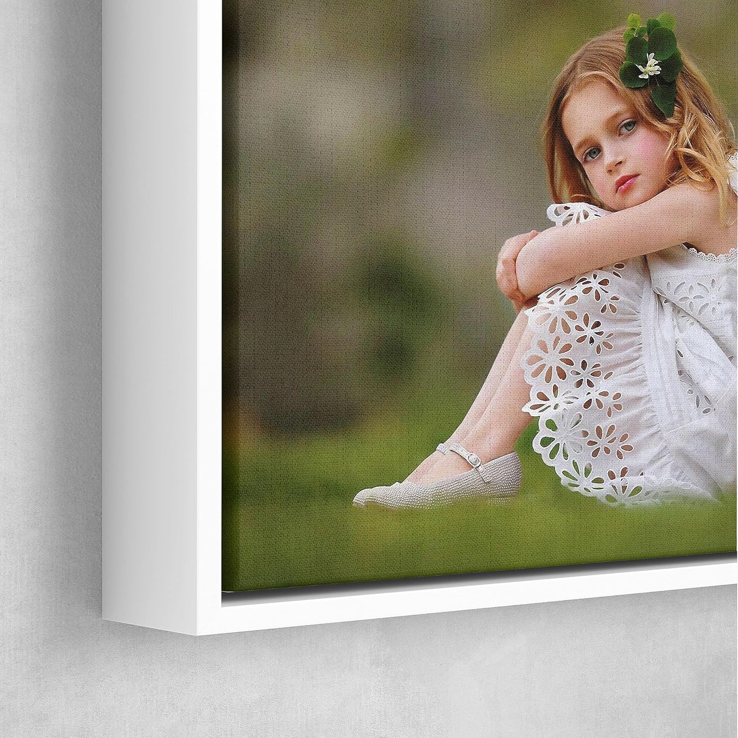 P&L ART. Personalized Custom Canvas Prints: Photo On Canvas Transform Your Photos into Stunning Framed Wall Art Digitally Printed Photo To Canvas Ideal for Home Decor Gifts Keepsakes White 8X10
