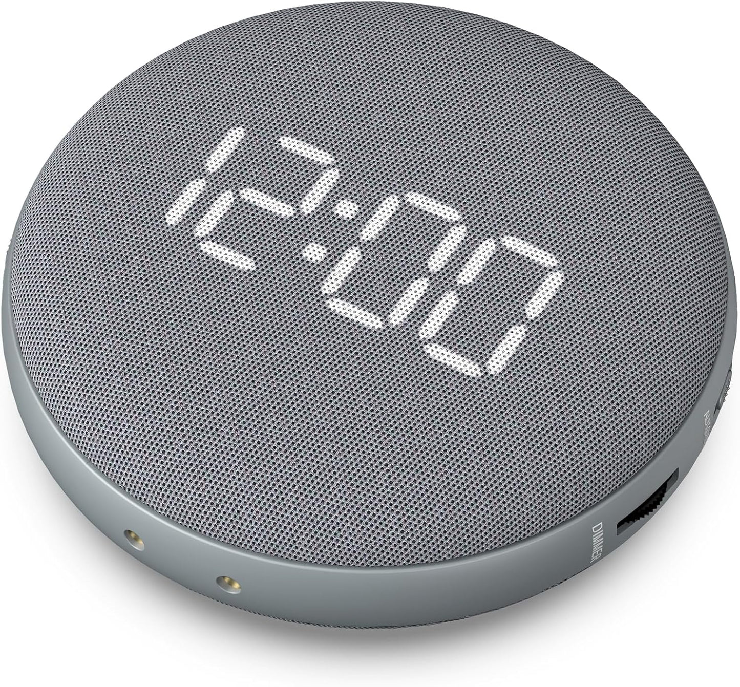 REACHER Super Loud Alarm Clock for Heavy Sleepers Adults Teens, Vibrating Alarm Clock Bed Shaker Under Pillow, Rechargeable Battery Powered for Travel, Auto-Dim, Portable