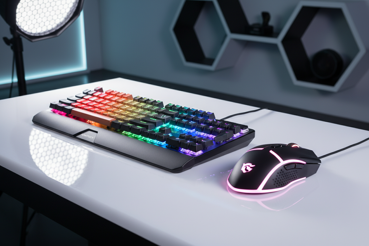 Gaming Keyboards & Mice (make it real photo)